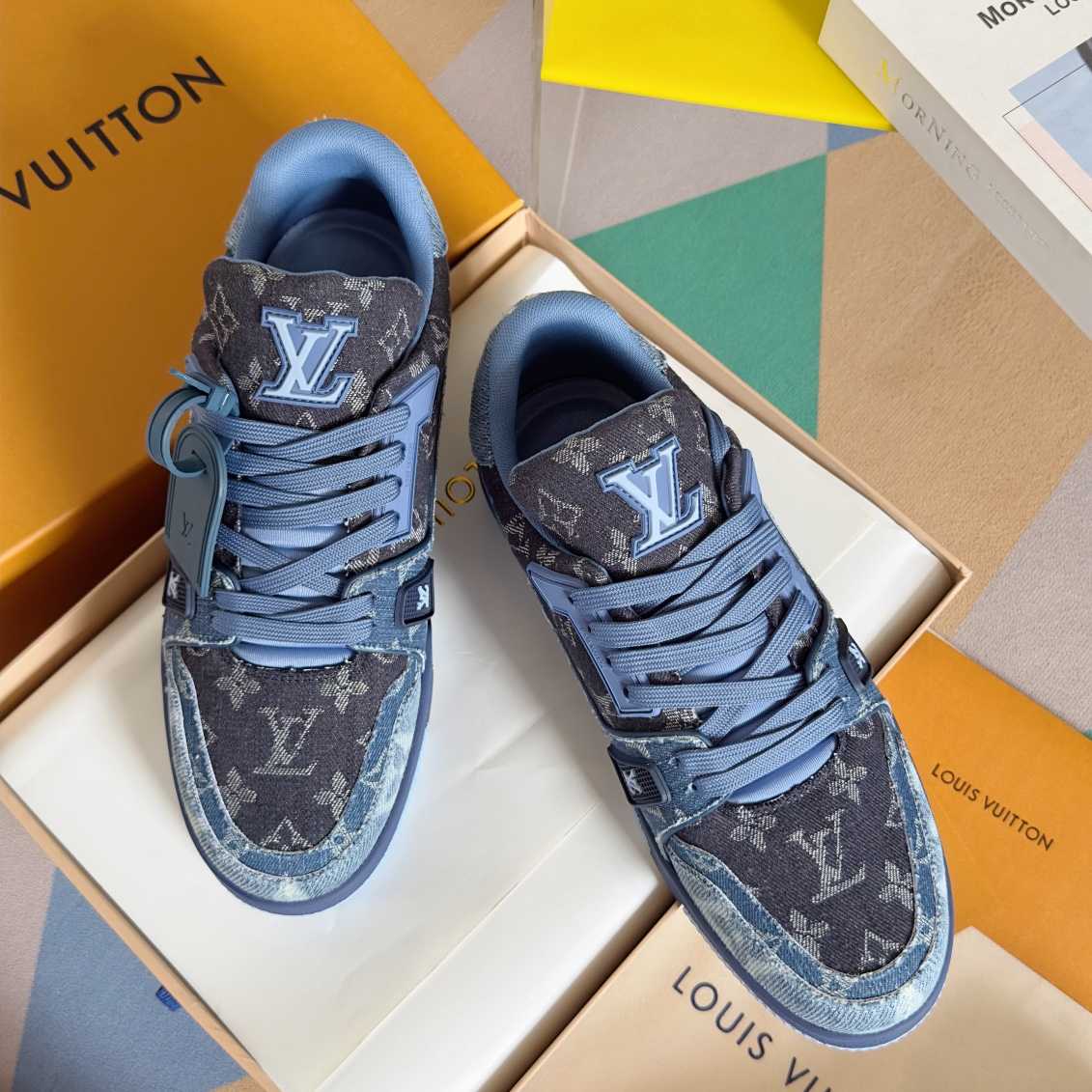 Louis Vuitton LV Trainer Sneaker    - DesignerGu