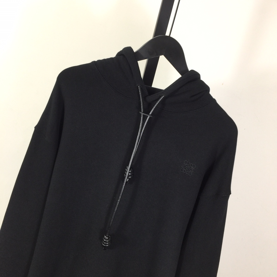 Loewe Anagram-embroidered Hoodie - DesignerGu