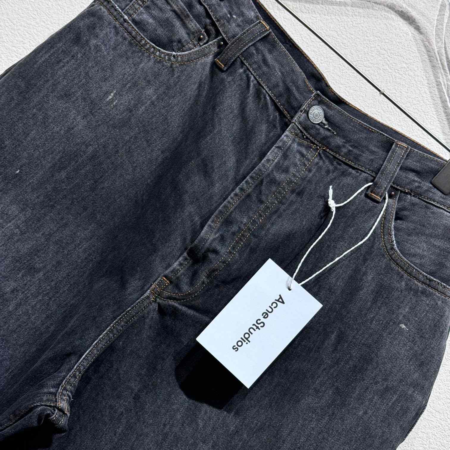 Acne Studios Men's Blue Dark Super Baggy Jeans - DesignerGu