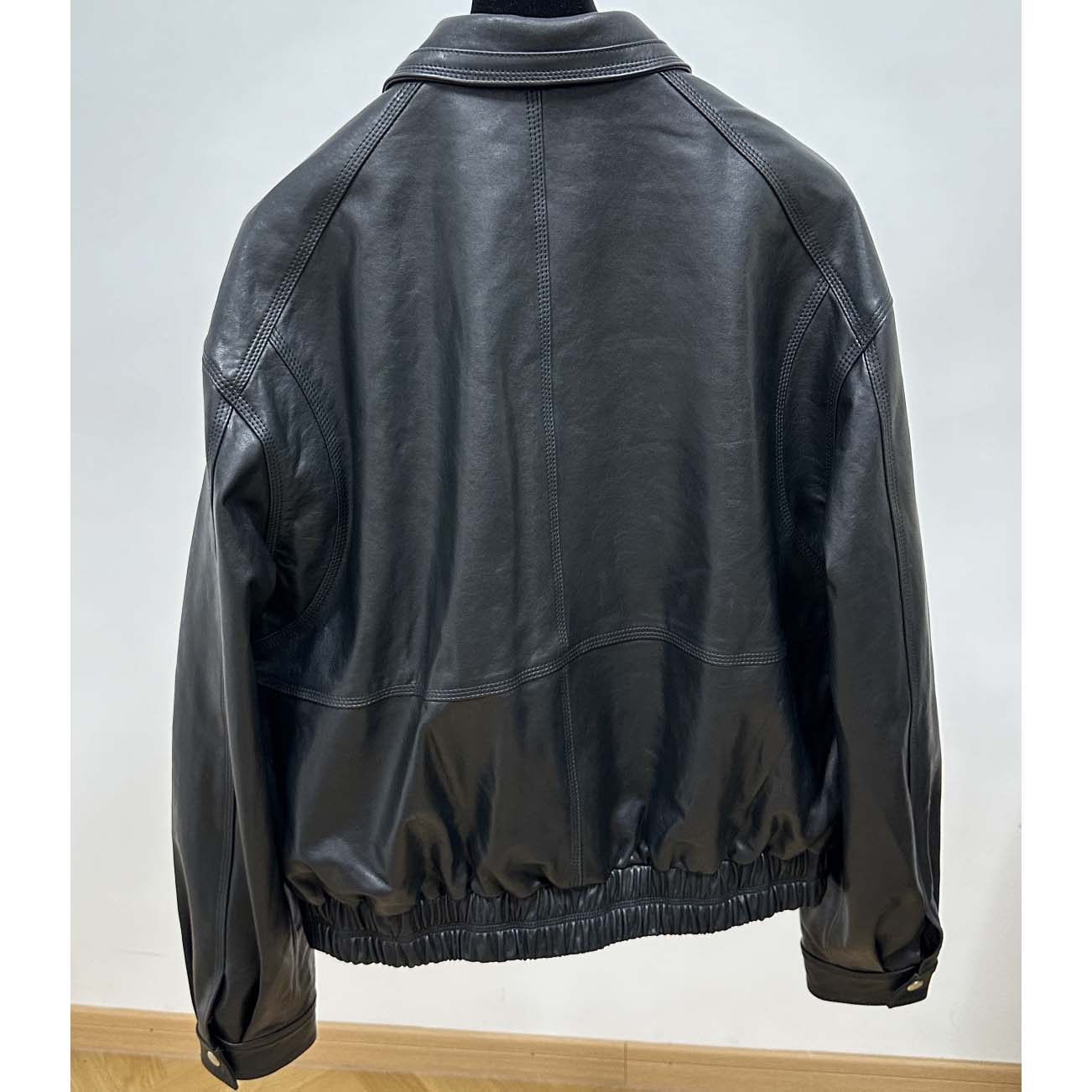 Saint Laurent Leather Jacket - DesignerGu