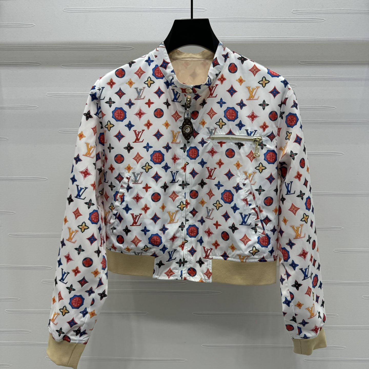 Louis Vuitton Reversible Monogram Bomber Jacket    - DesignerGu