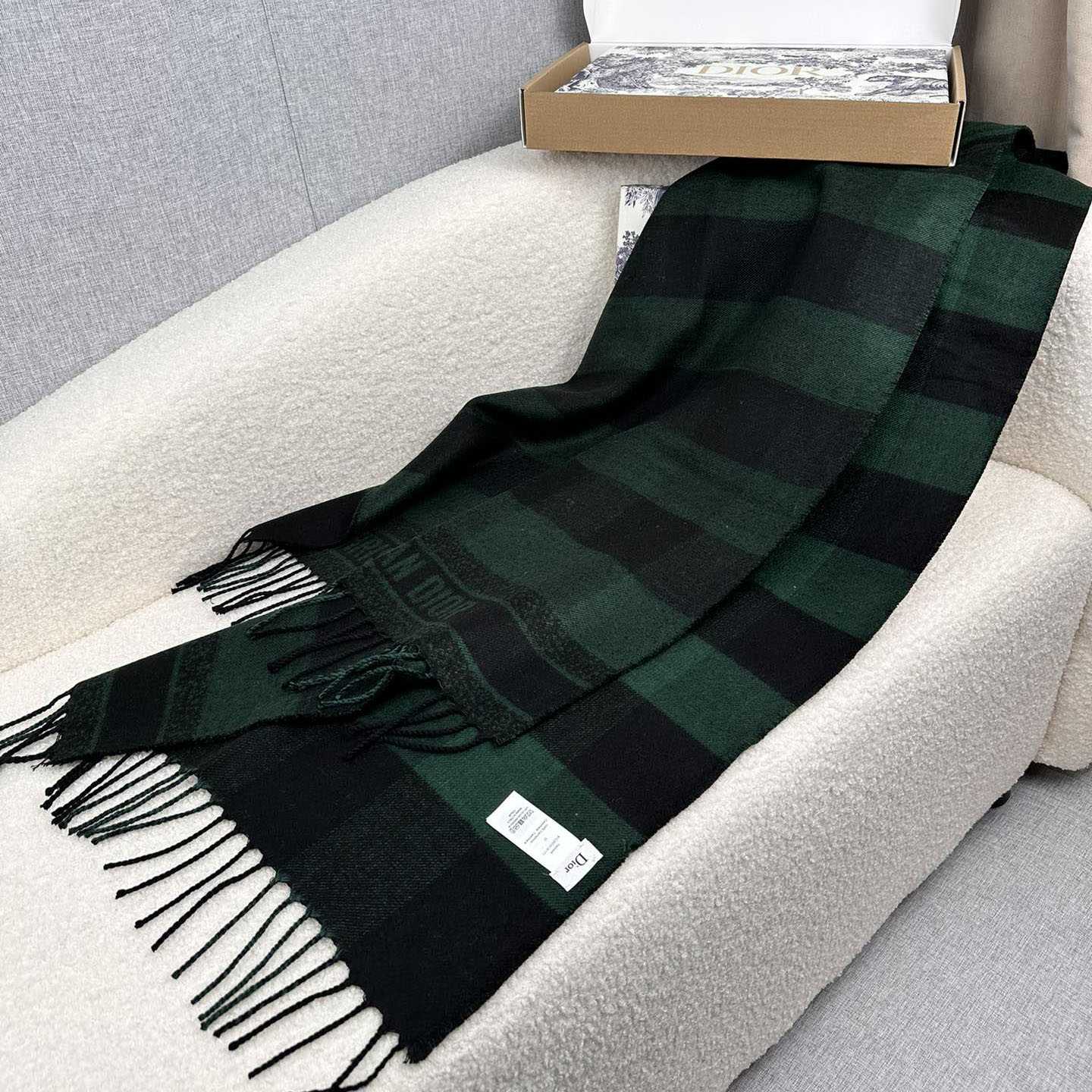 Dior Check'N'Dior Scarf - DesignerGu