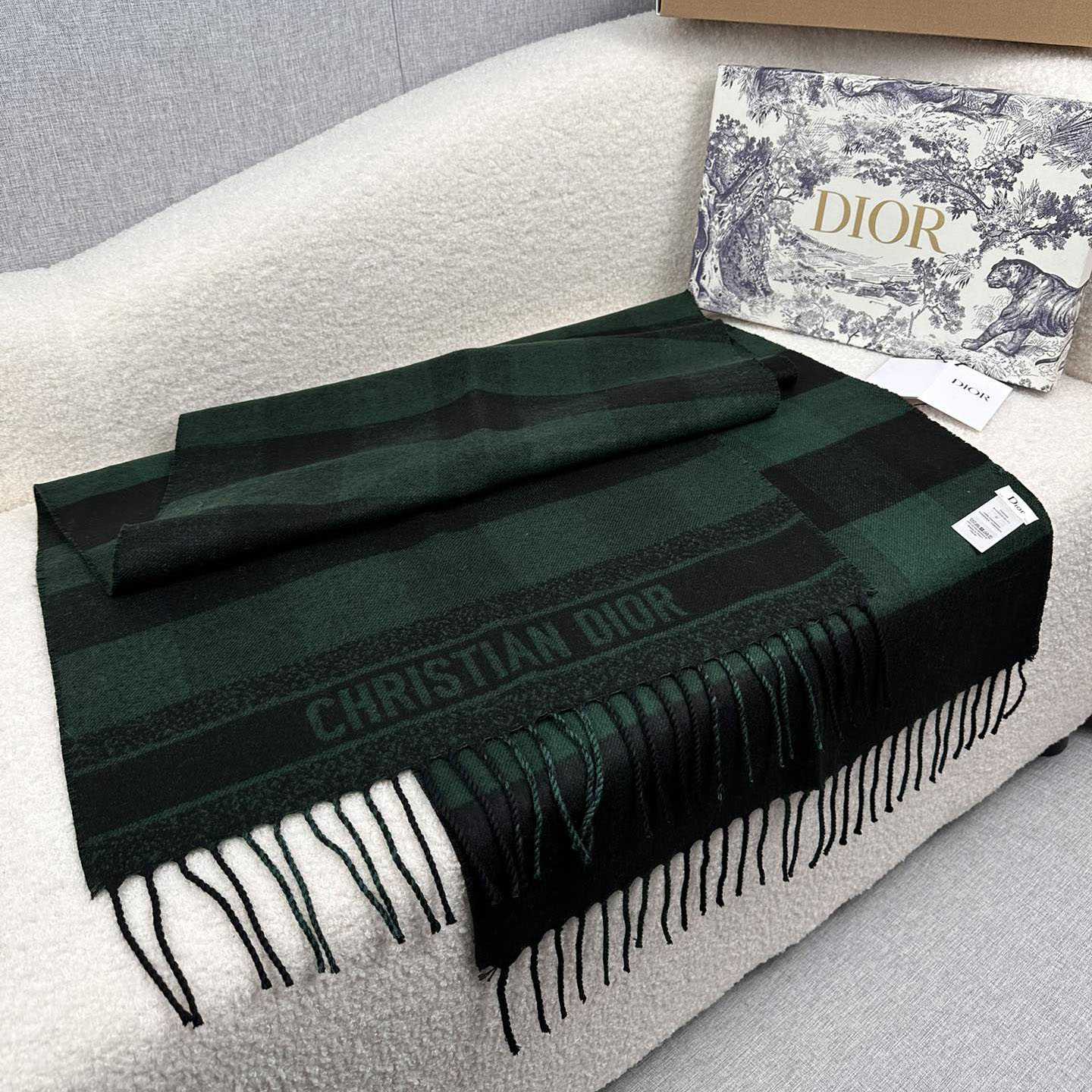 Dior Check'N'Dior Scarf - DesignerGu