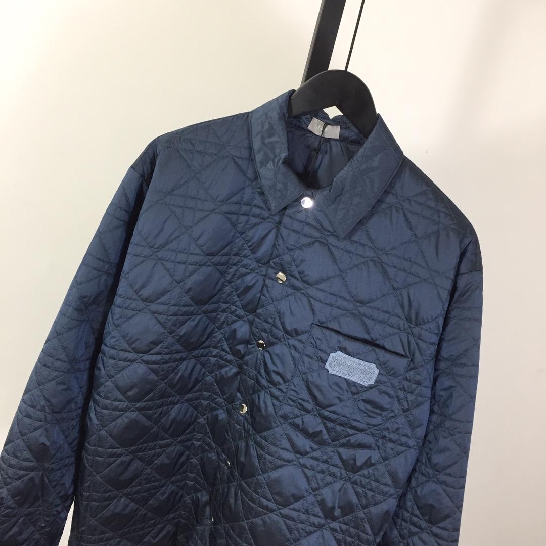 Dior Cannage Quilted Overshirt - DesignerGu