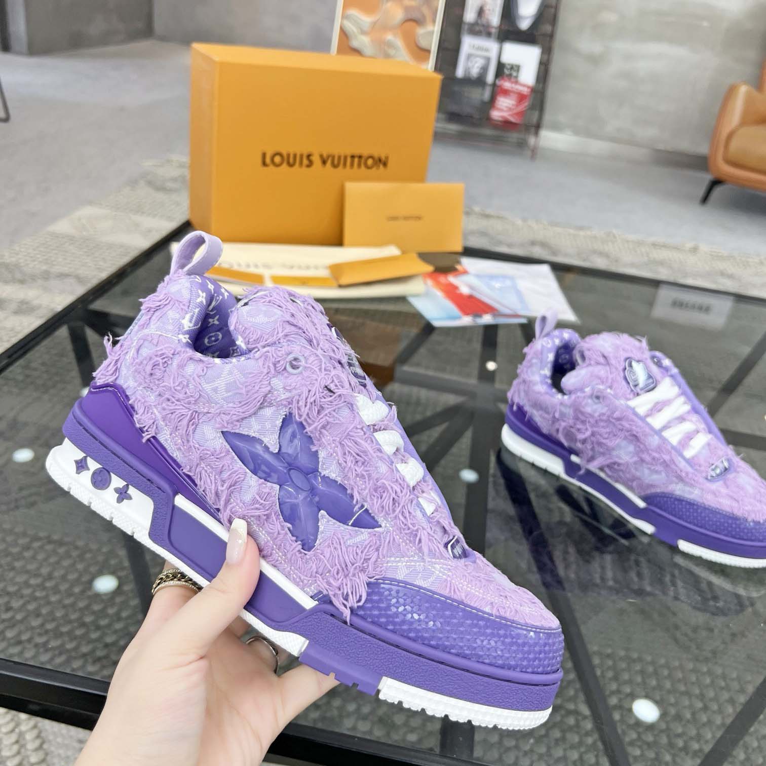 Louis Vuitton LV Skate Sneaker   1ACVI - DesignerGu