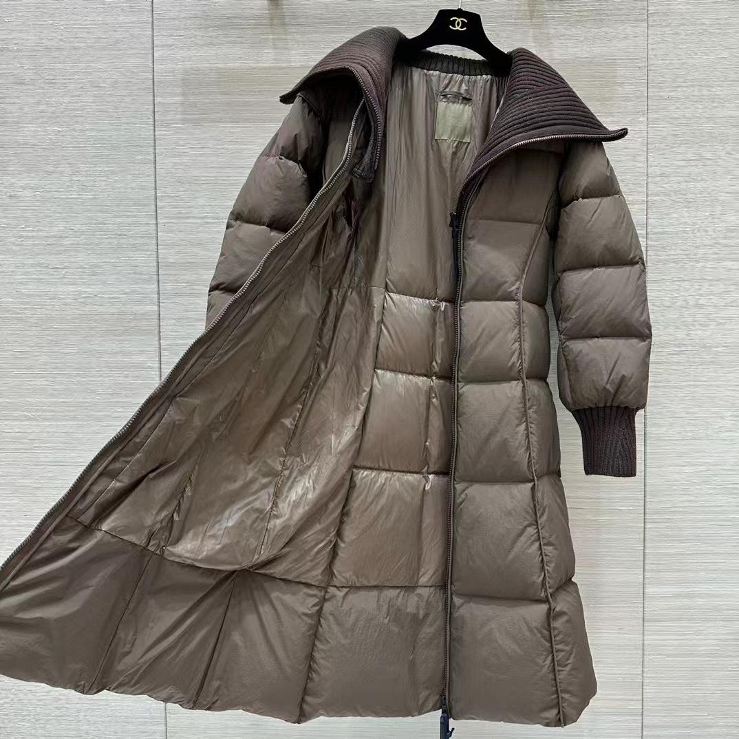 Moncler Brerelle Long Down Jacket - DesignerGu