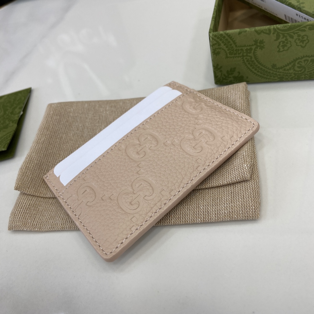 Gucci GG Emblem Card Case  - DesignerGu