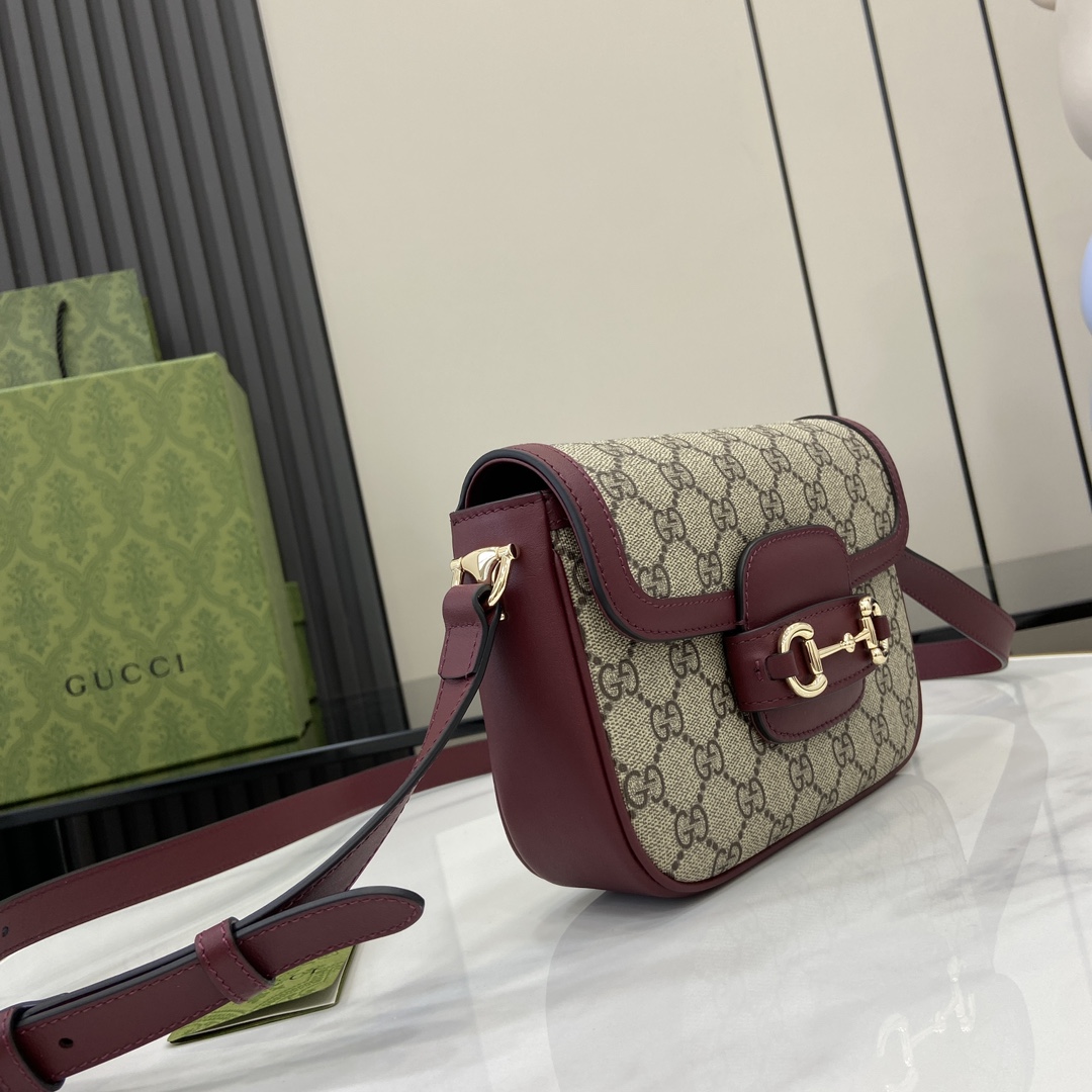 Gucci Horsebit 1955 Soft Mini Shoulder Bag - DesignerGu