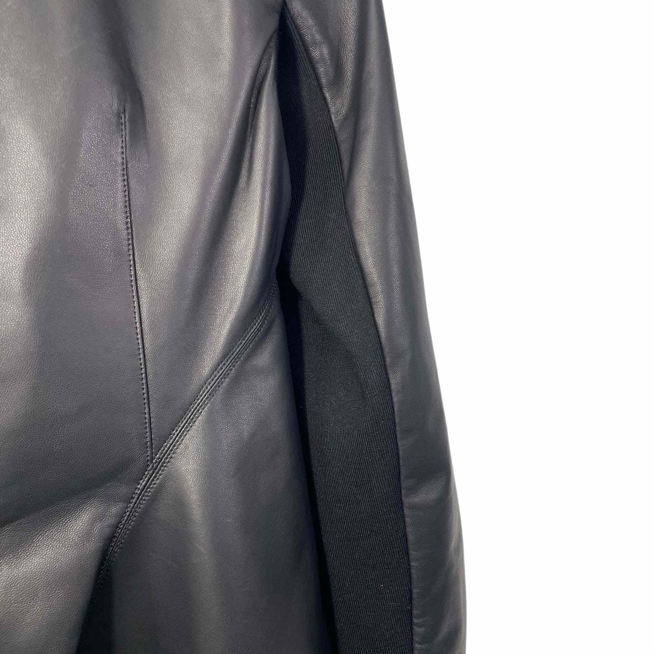 Rick Owens SS25 Hollywood Naska Biker In Black - DesignerGu