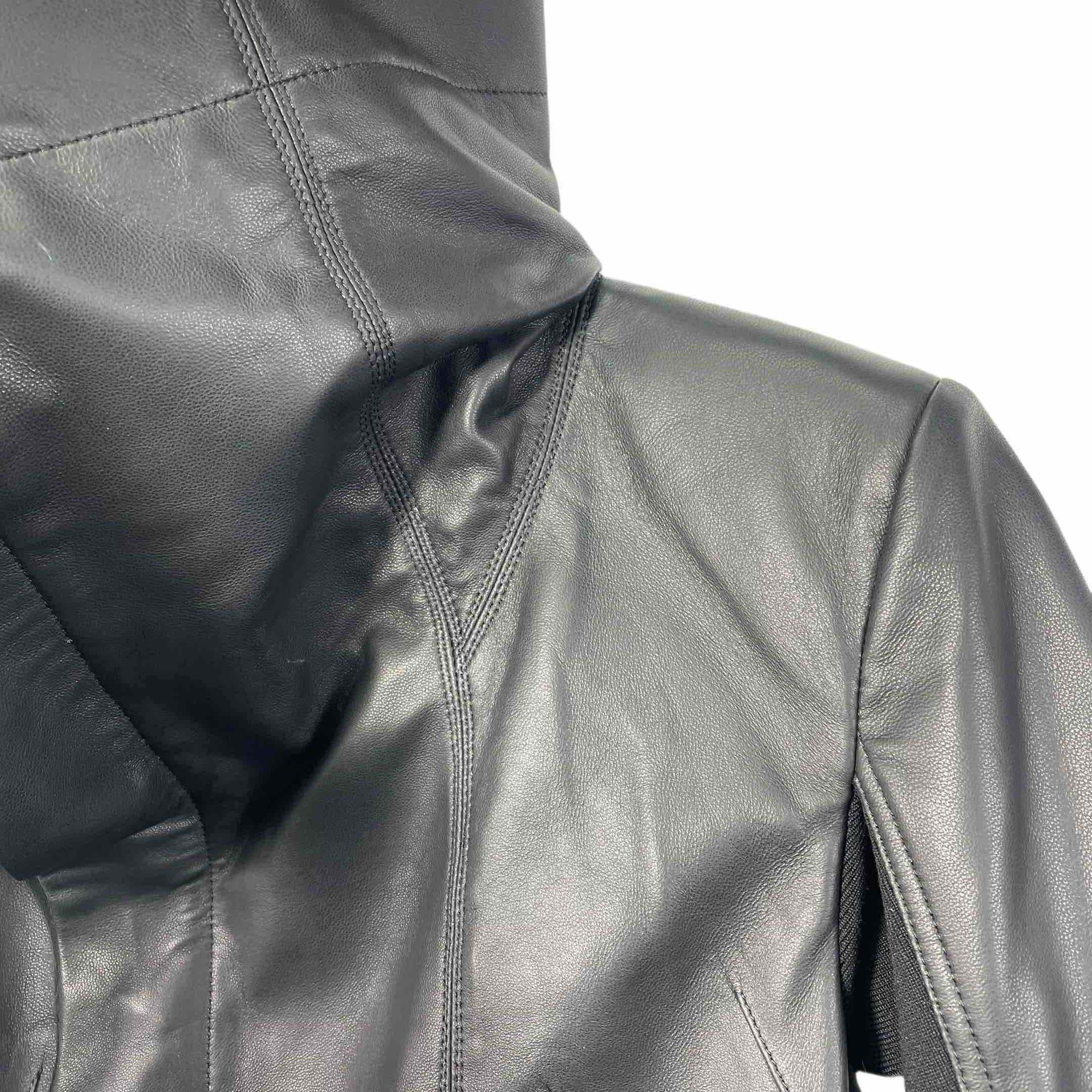 Rick Owens SS25 Hollywood Naska Biker In Black - DesignerGu