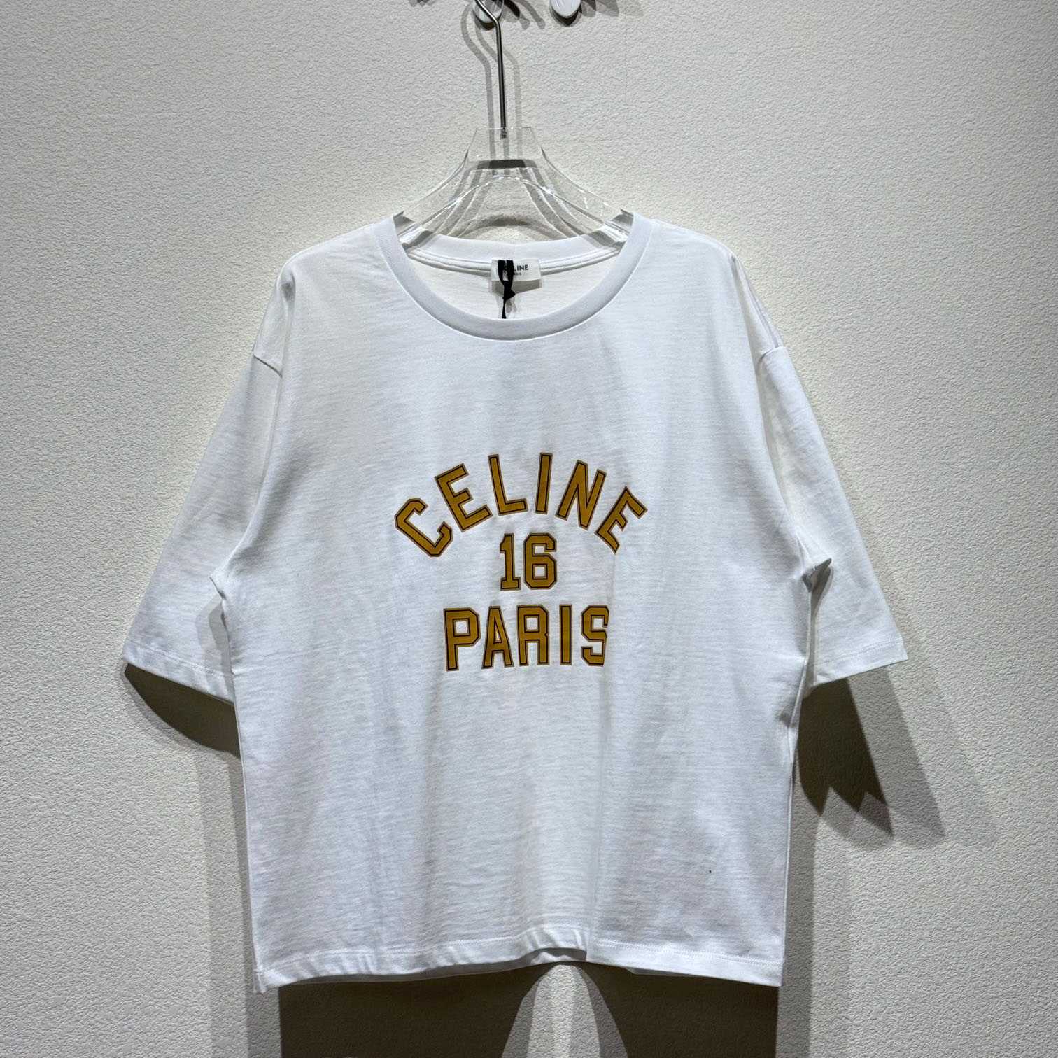 Celine Loose Celine 16 t-shirt In Cotton Jersey - DesignerGu