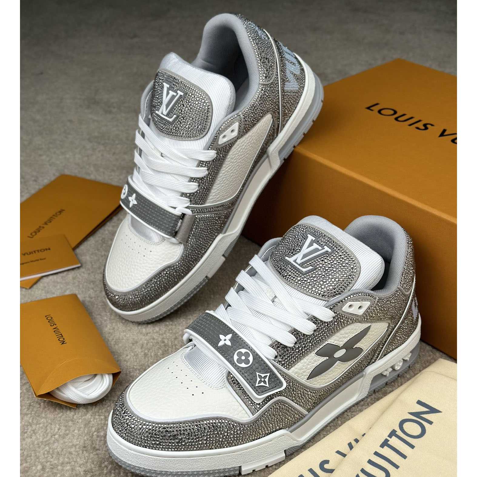 Louis Vuitton LV Trainer Sneaker   - DesignerGu