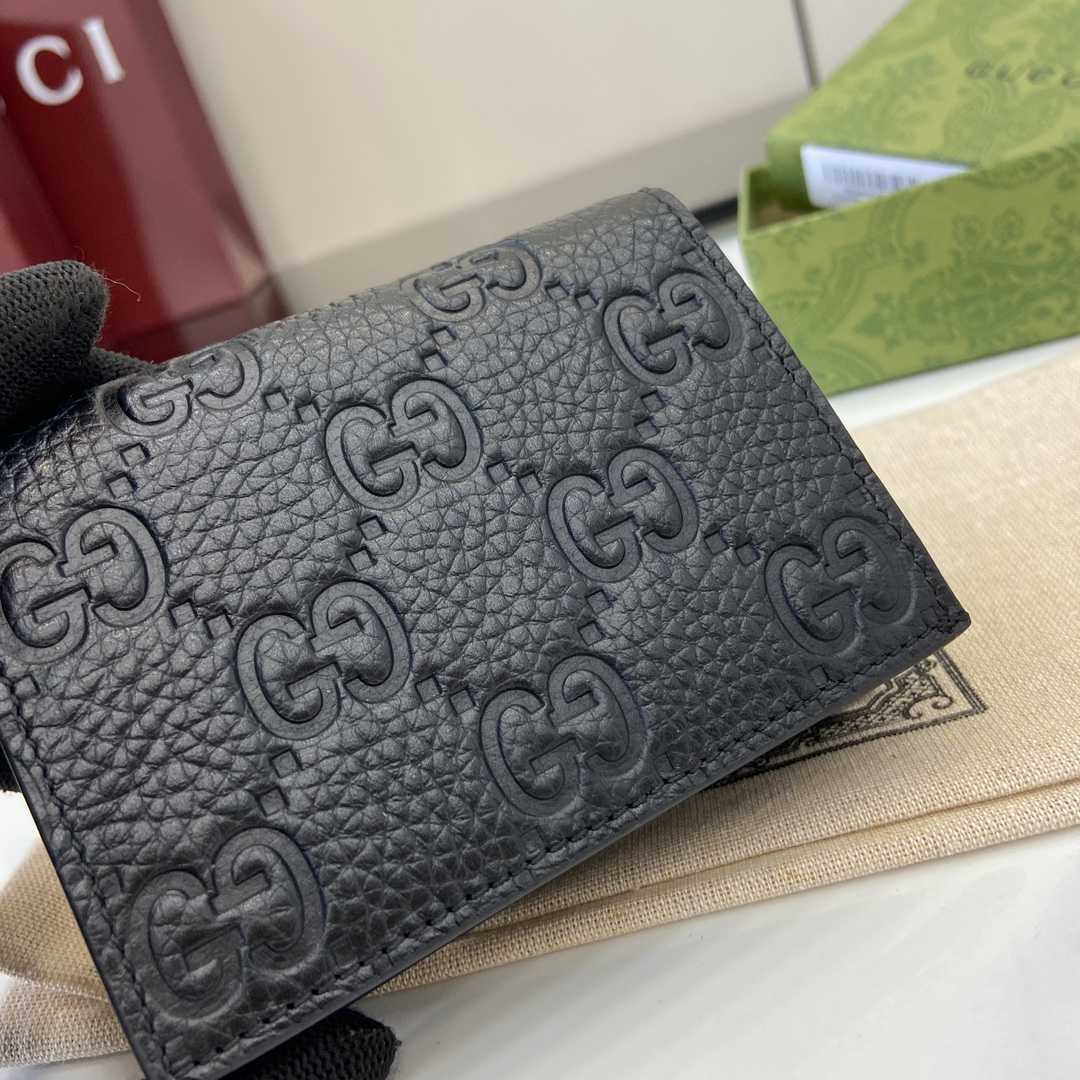 Gucci GG Emblem Mini Wallet - DesignerGu