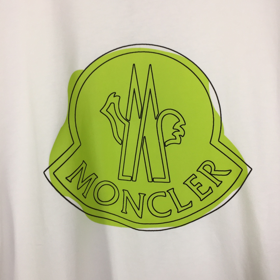 Moncler Logo Cotton T-shirt - DesignerGu