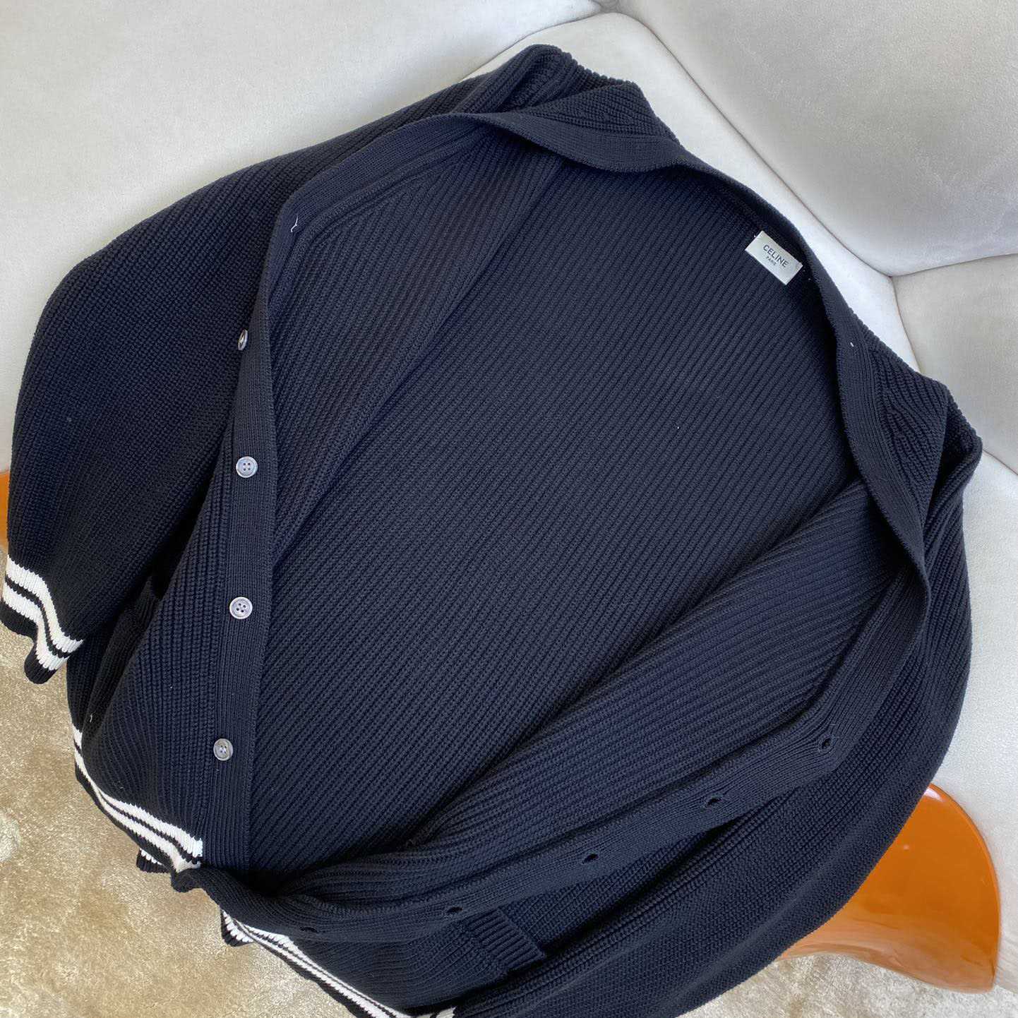 Celine College Cardigan - DesignerGu