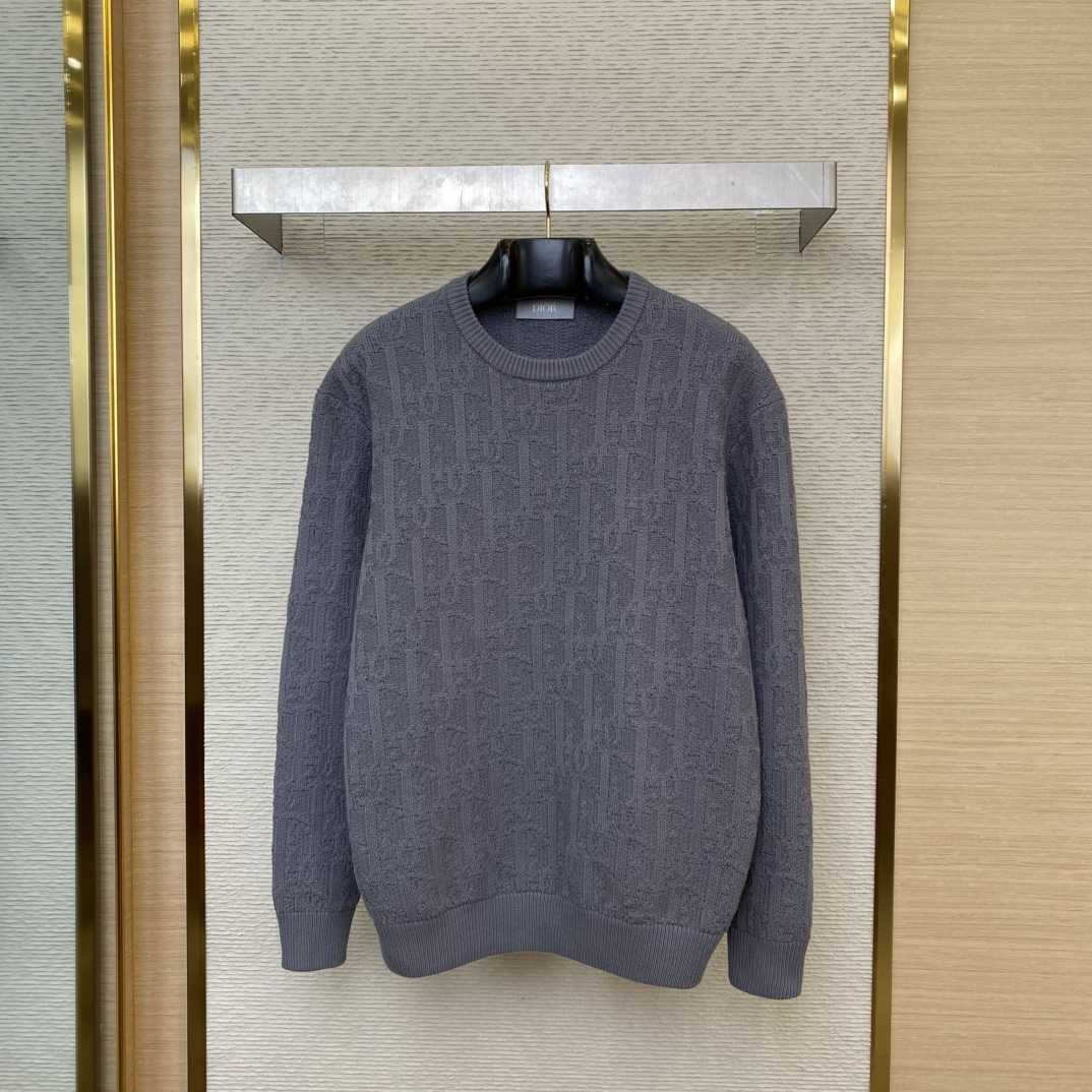 Dior Oblique knit Sweater - DesignerGu