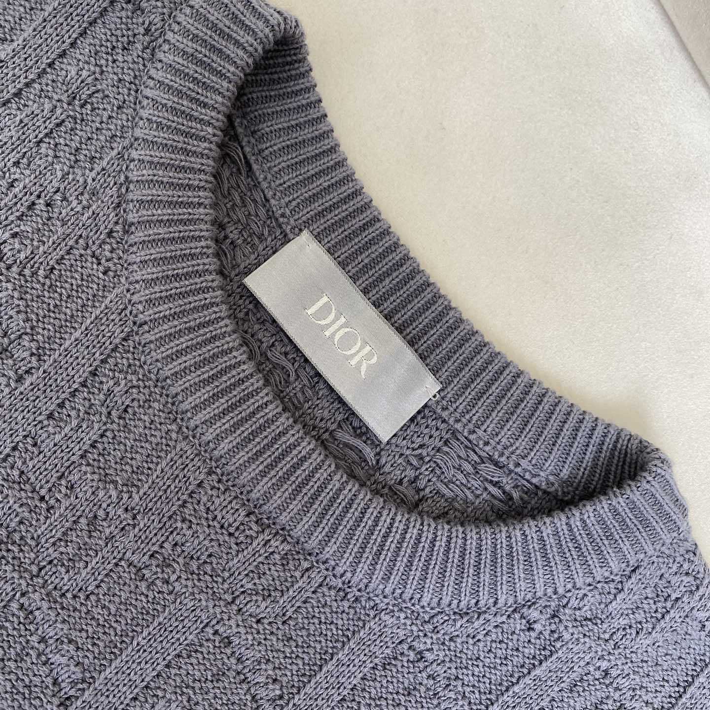 Dior Oblique knit Sweater - DesignerGu