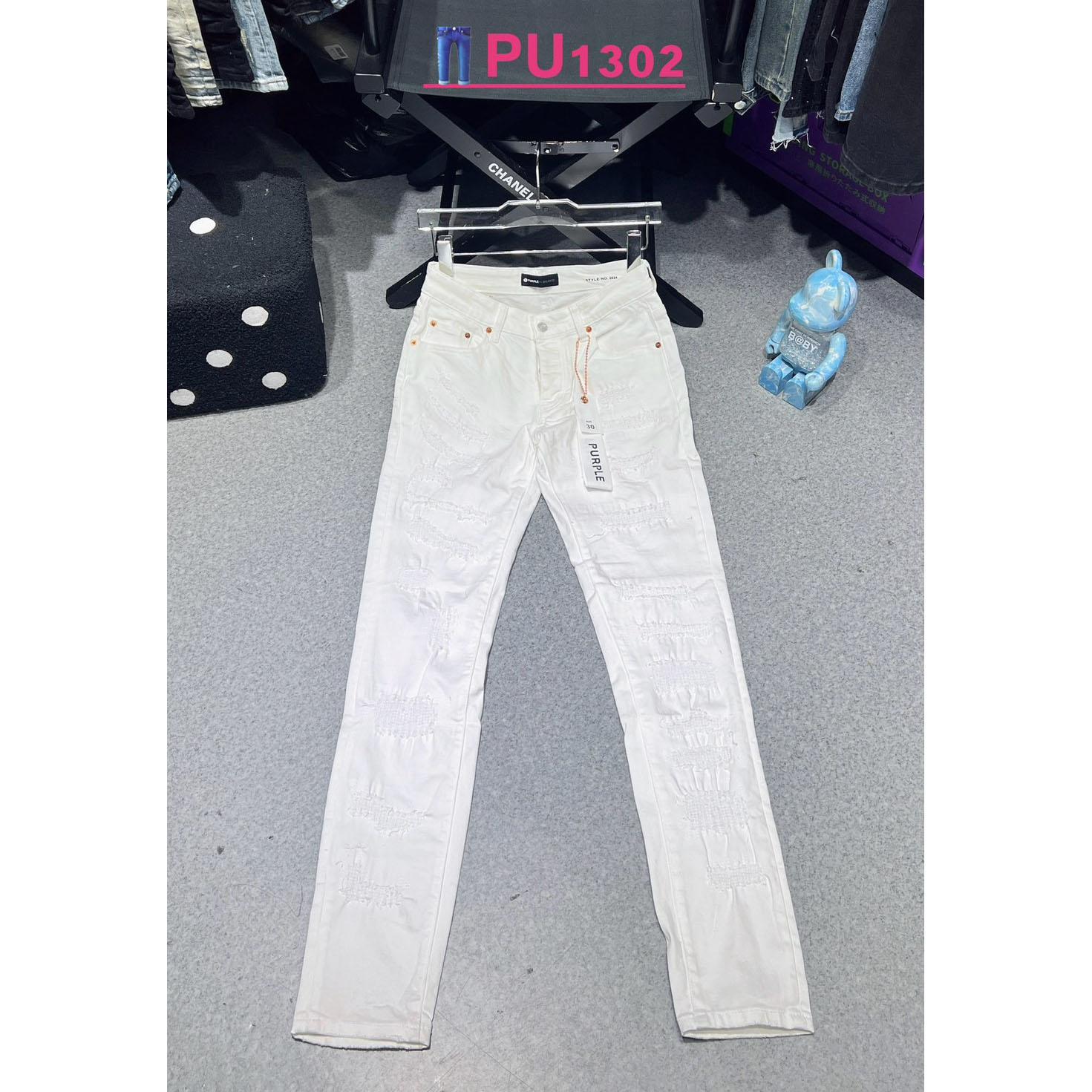 Purple-Brand Jeans   PU1302 - DesignerGu