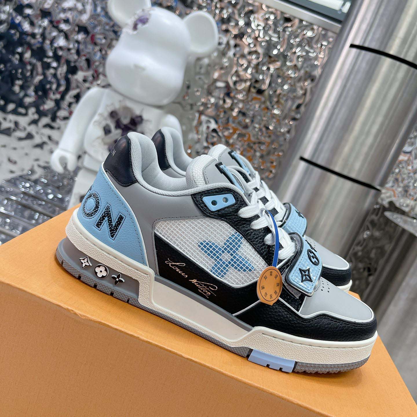 Louis Vuitton LV Trainer Sneaker   - DesignerGu