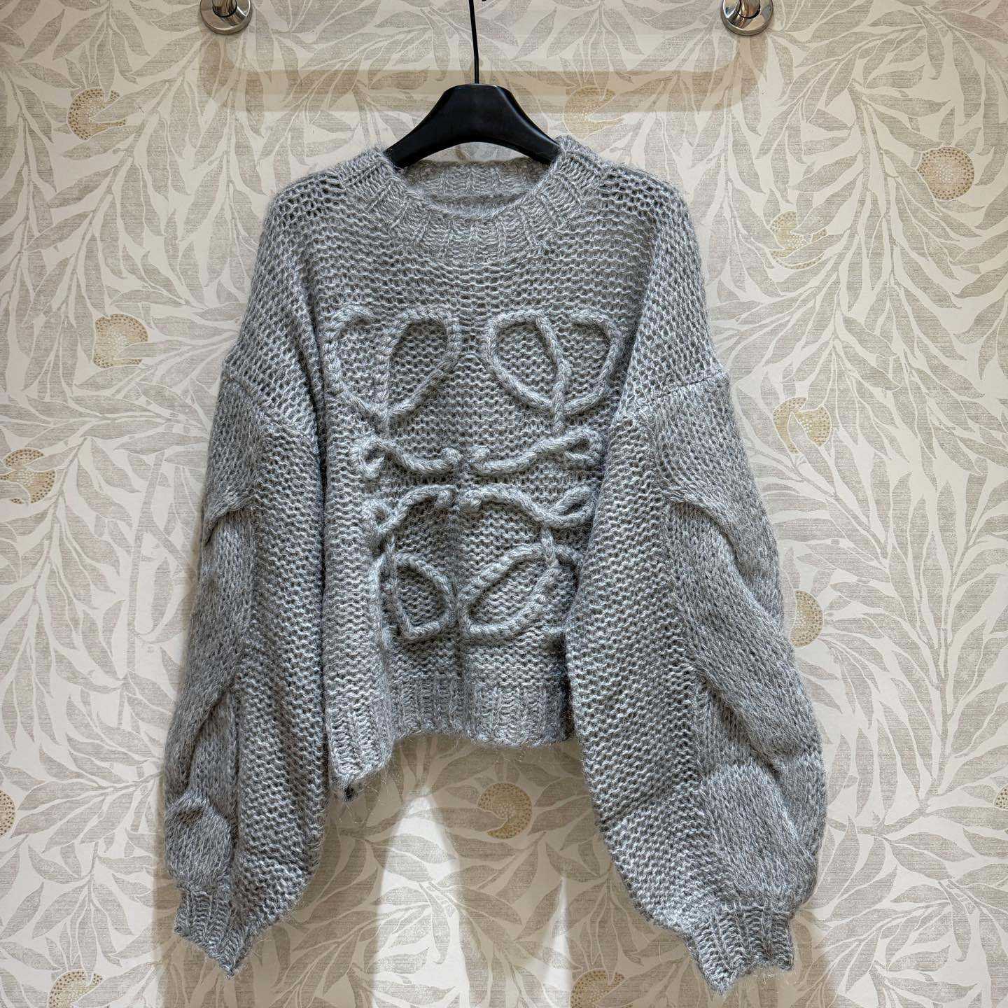 Loewe Anagram Sweater In Mohair - DesignerGu