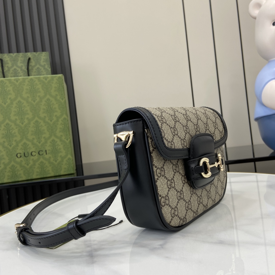 Gucci Horsebit 1955 Soft Mini Shoulder Bag - DesignerGu