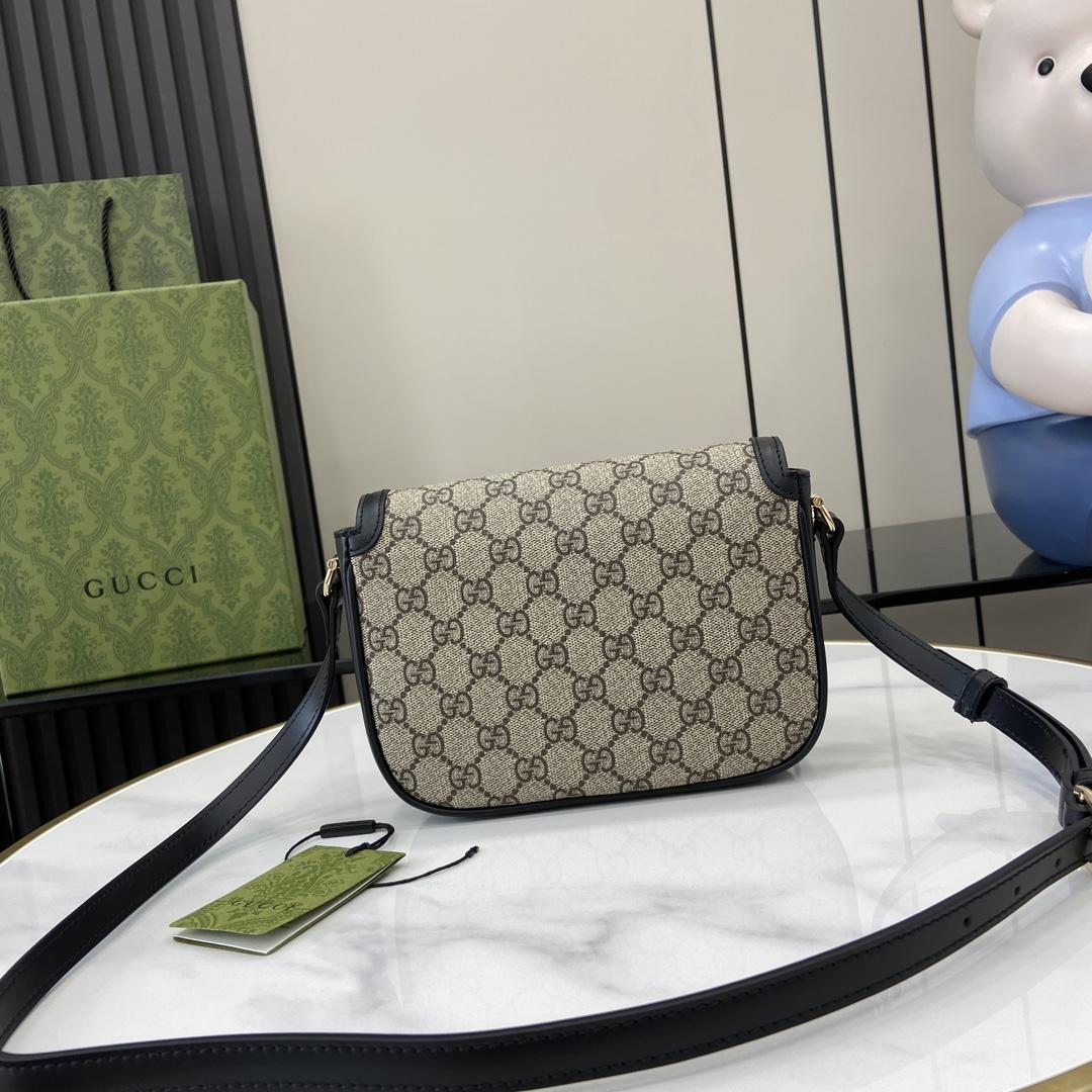 Gucci Horsebit 1955 Soft Mini Shoulder Bag - DesignerGu