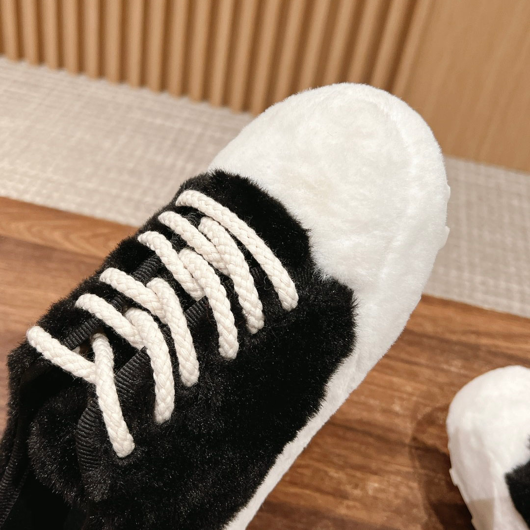 Marni Black Teddy Tennis Sneaker - DesignerGu