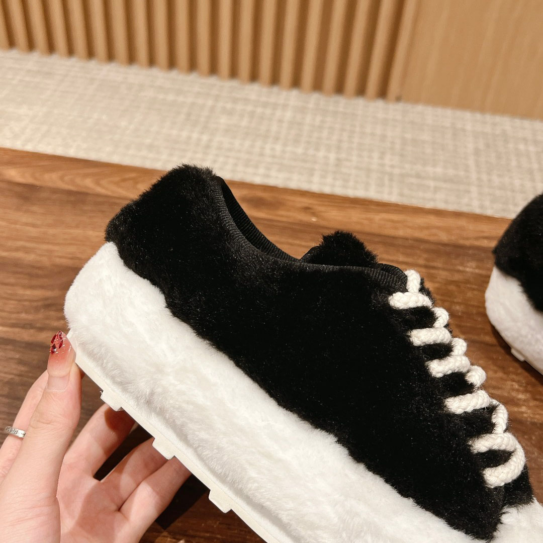 Marni Black Teddy Tennis Sneaker - DesignerGu