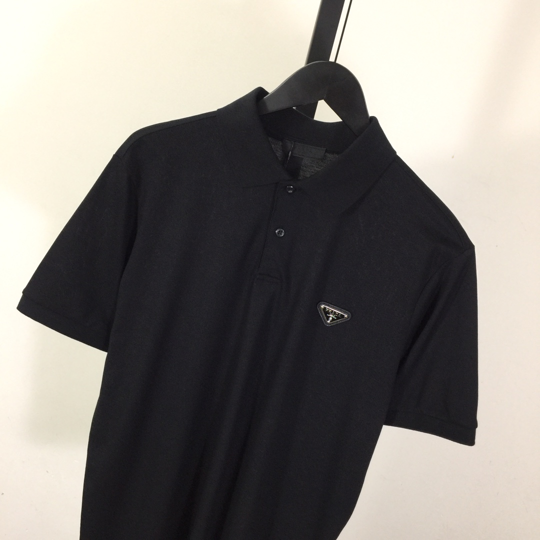 Prada Cotton Polo Shirt  - DesignerGu