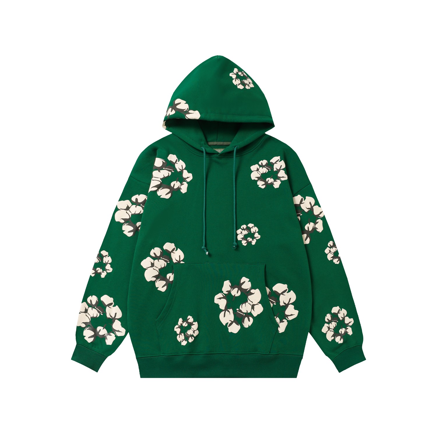 Denim Tears Cactus Tears Wreath Hoodie Green - DesignerGu