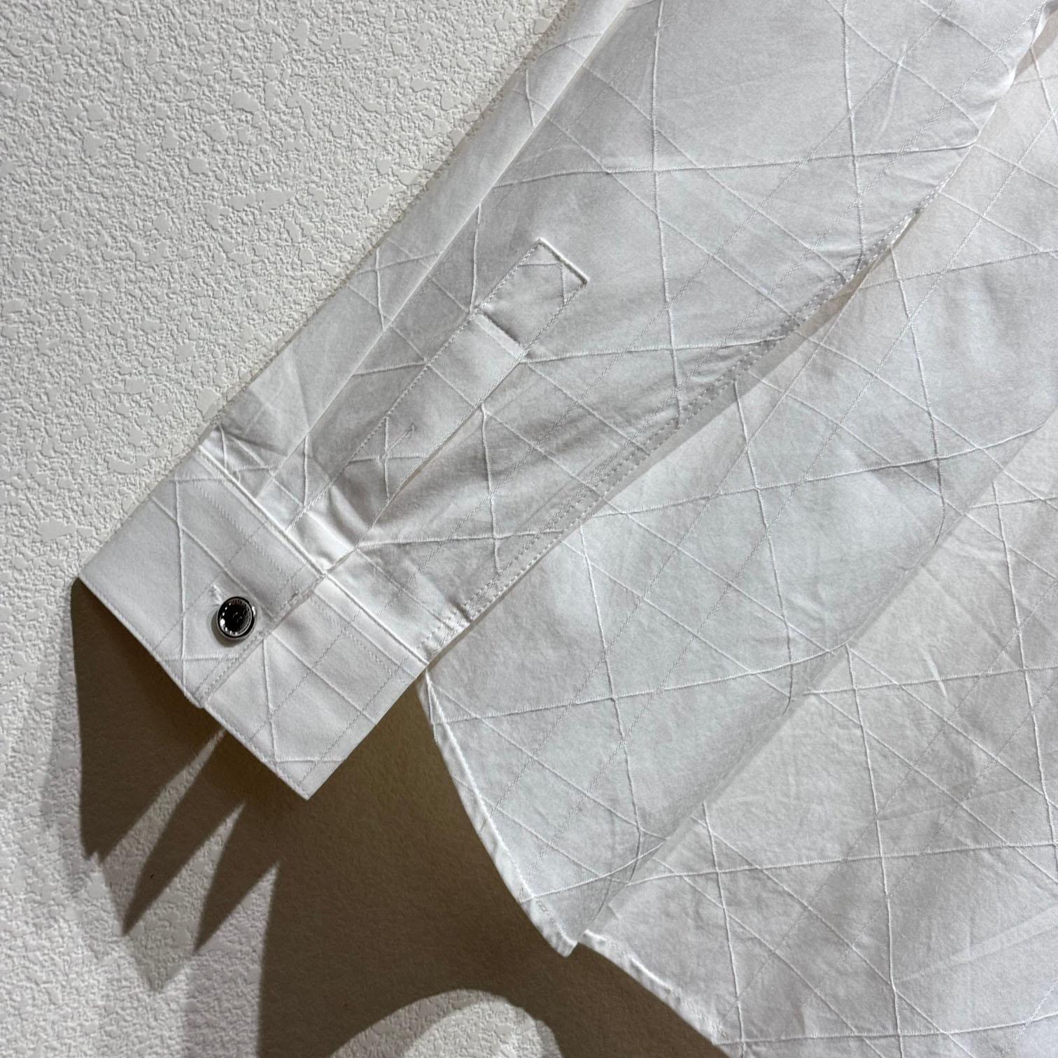 Dior Icons Cannage Shirt  - DesignerGu