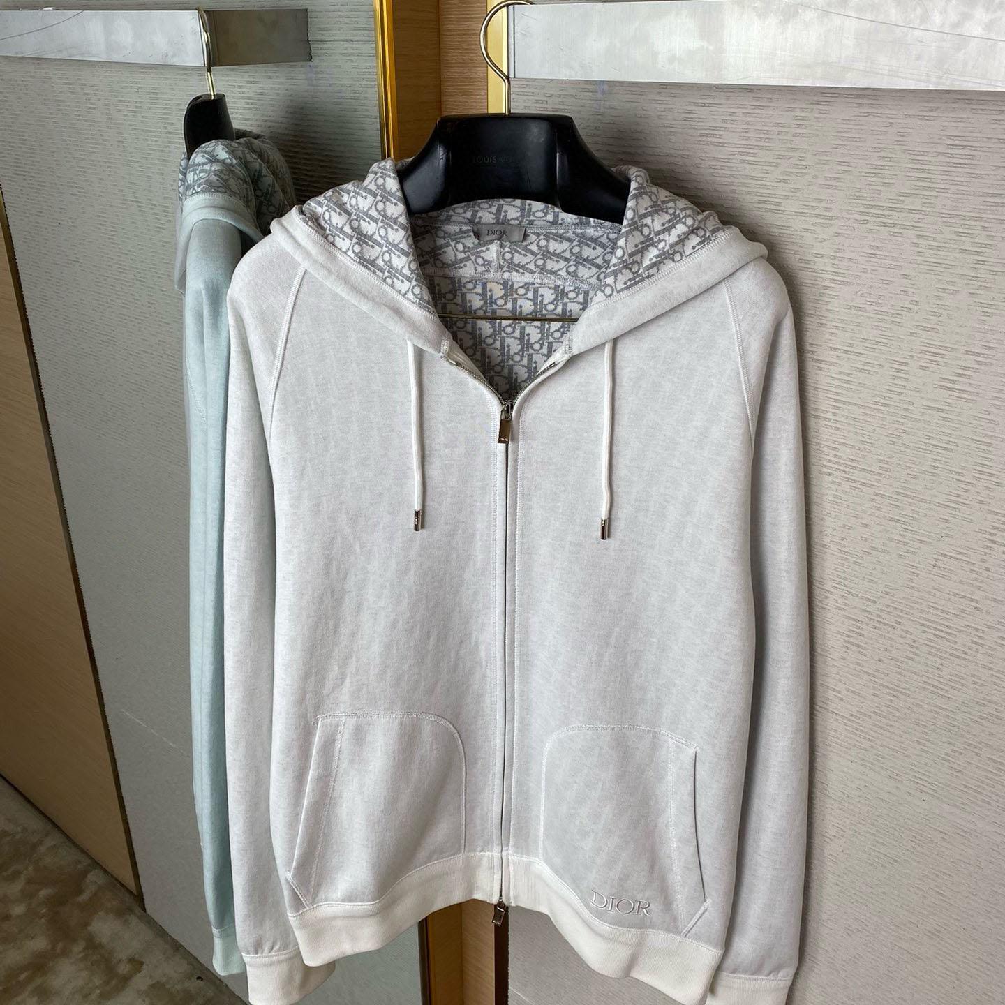 Dior Oblique Jacquard Lined Hoodie - DesignerGu