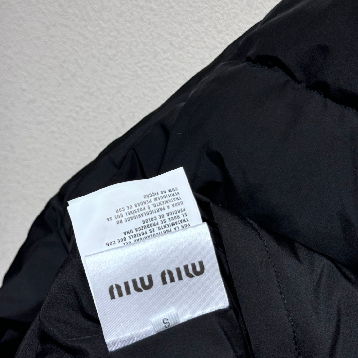 Miu Miu Cropped Down Jacket - DesignerGu