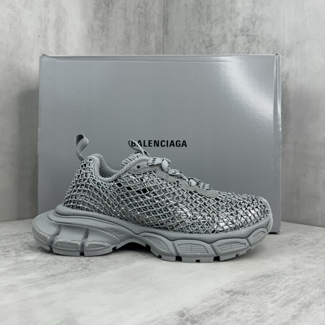 Balenciaga 3XL Fishnet Sneaker - DesignerGu