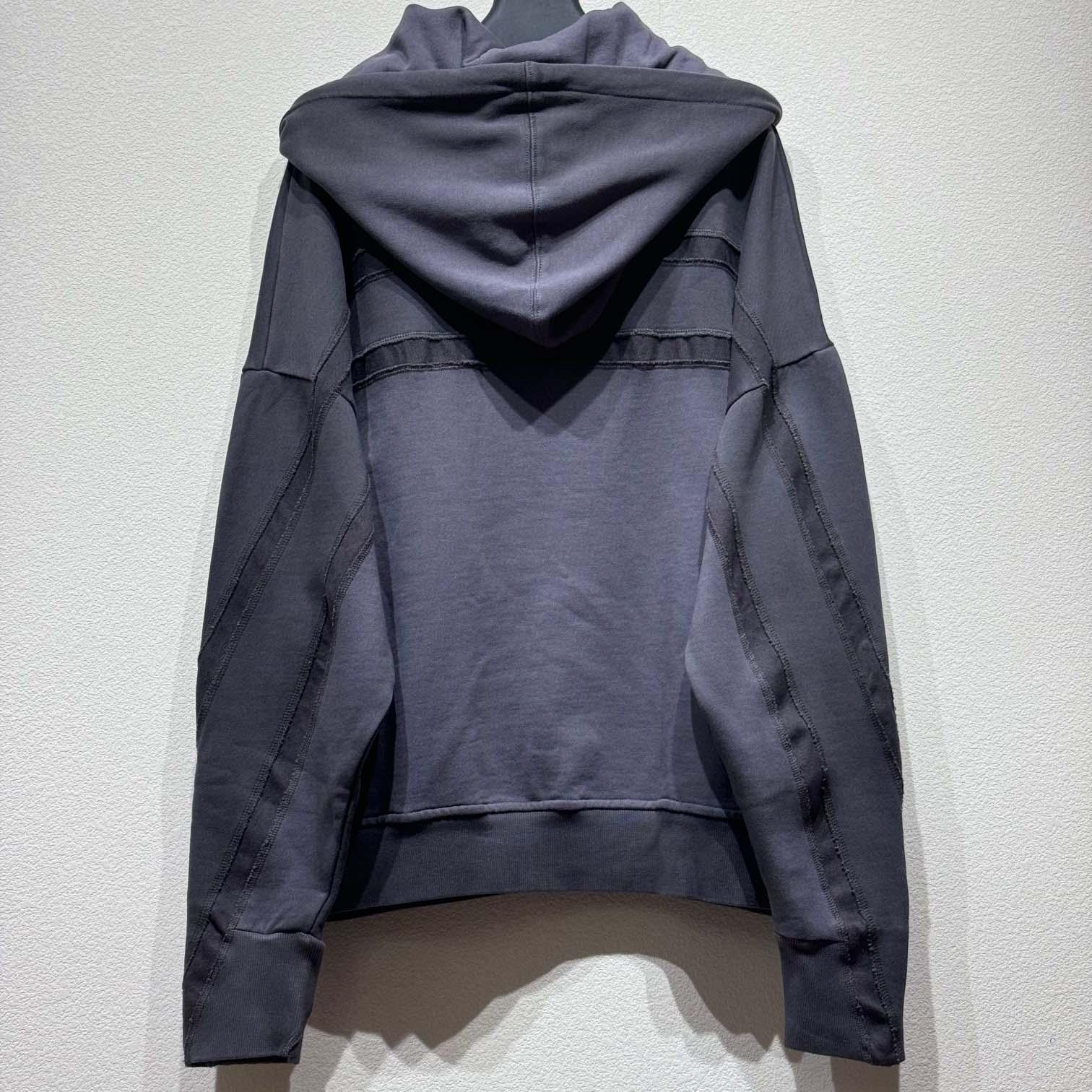 Fendi Gray Jersey Sweatshirt - DesignerGu