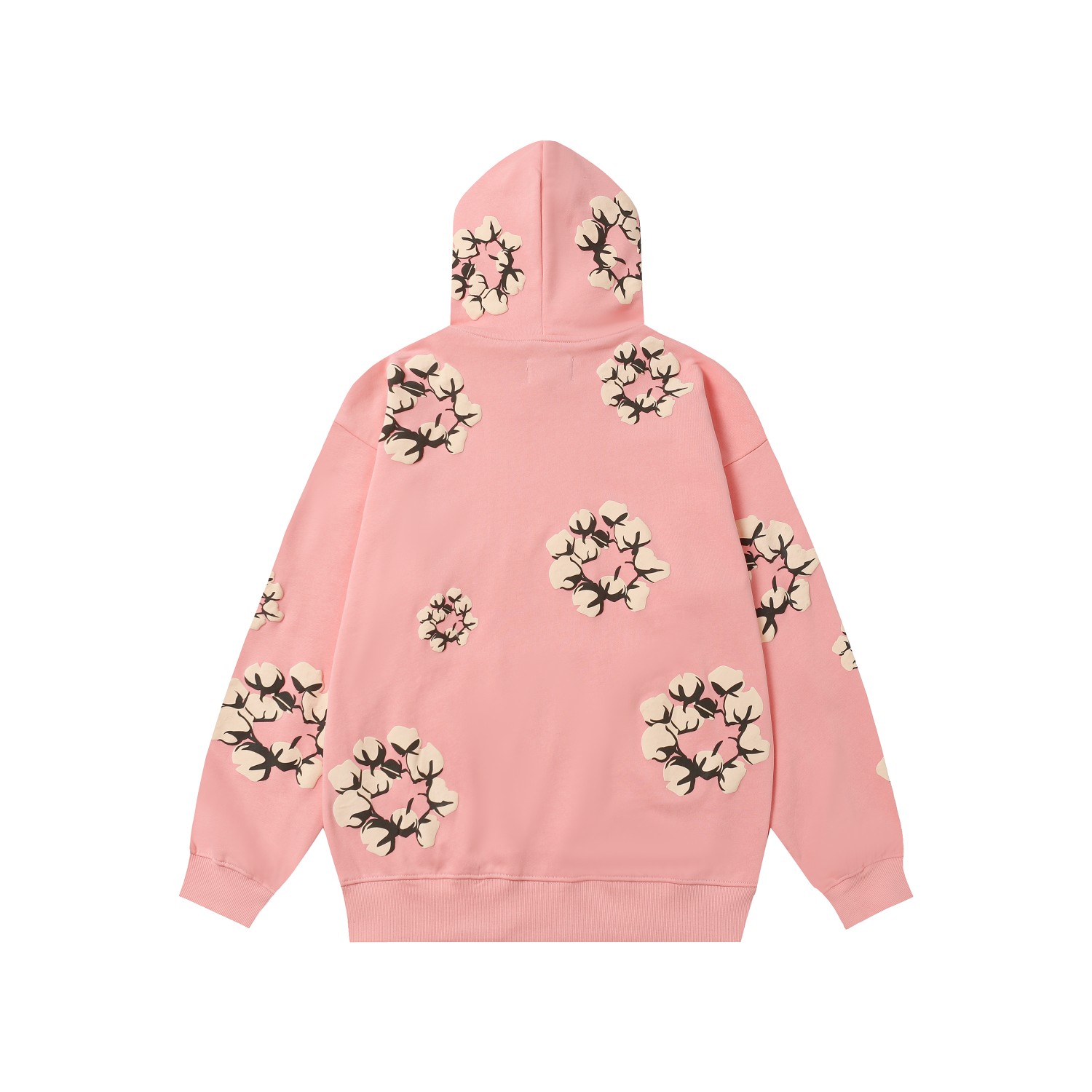 Denim Tears Cactus Tears Wreath Hoodie Pink - DesignerGu