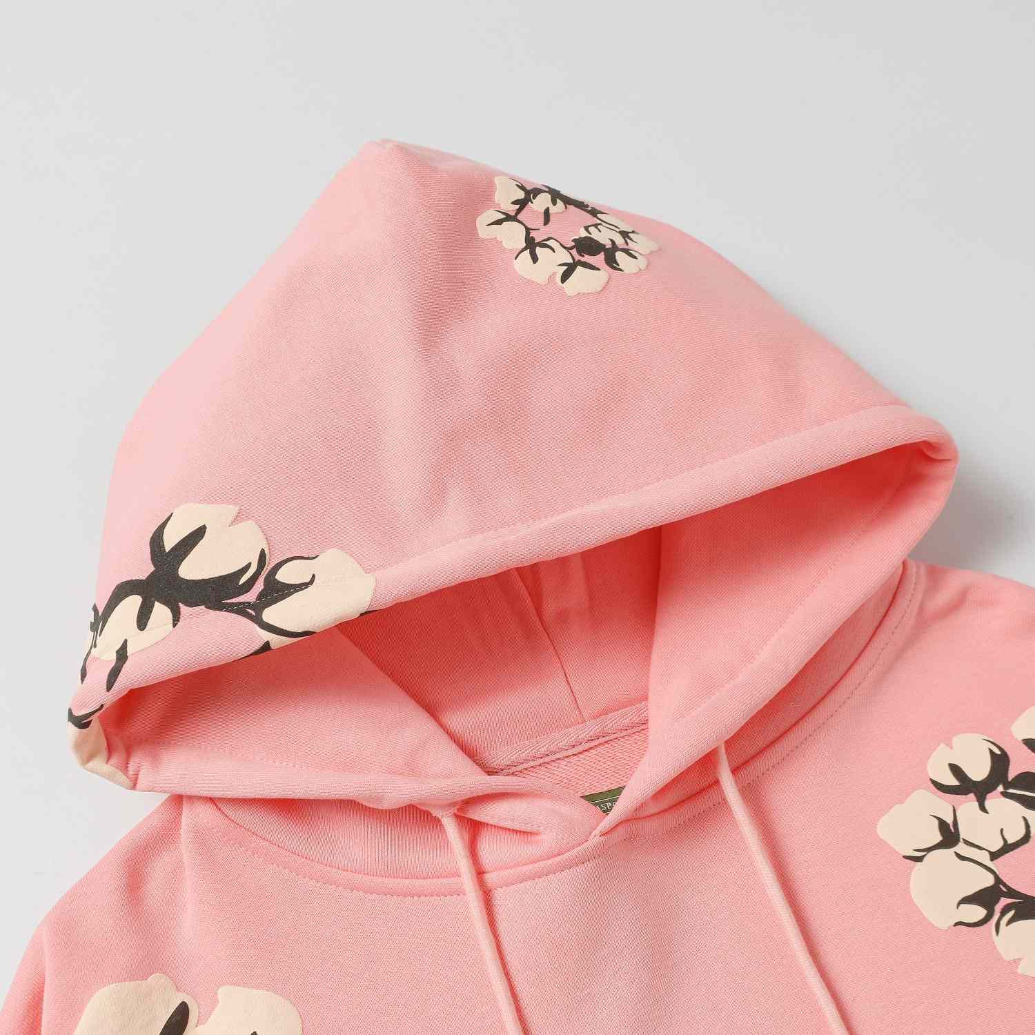 Denim Tears Cactus Tears Wreath Hoodie Pink - DesignerGu