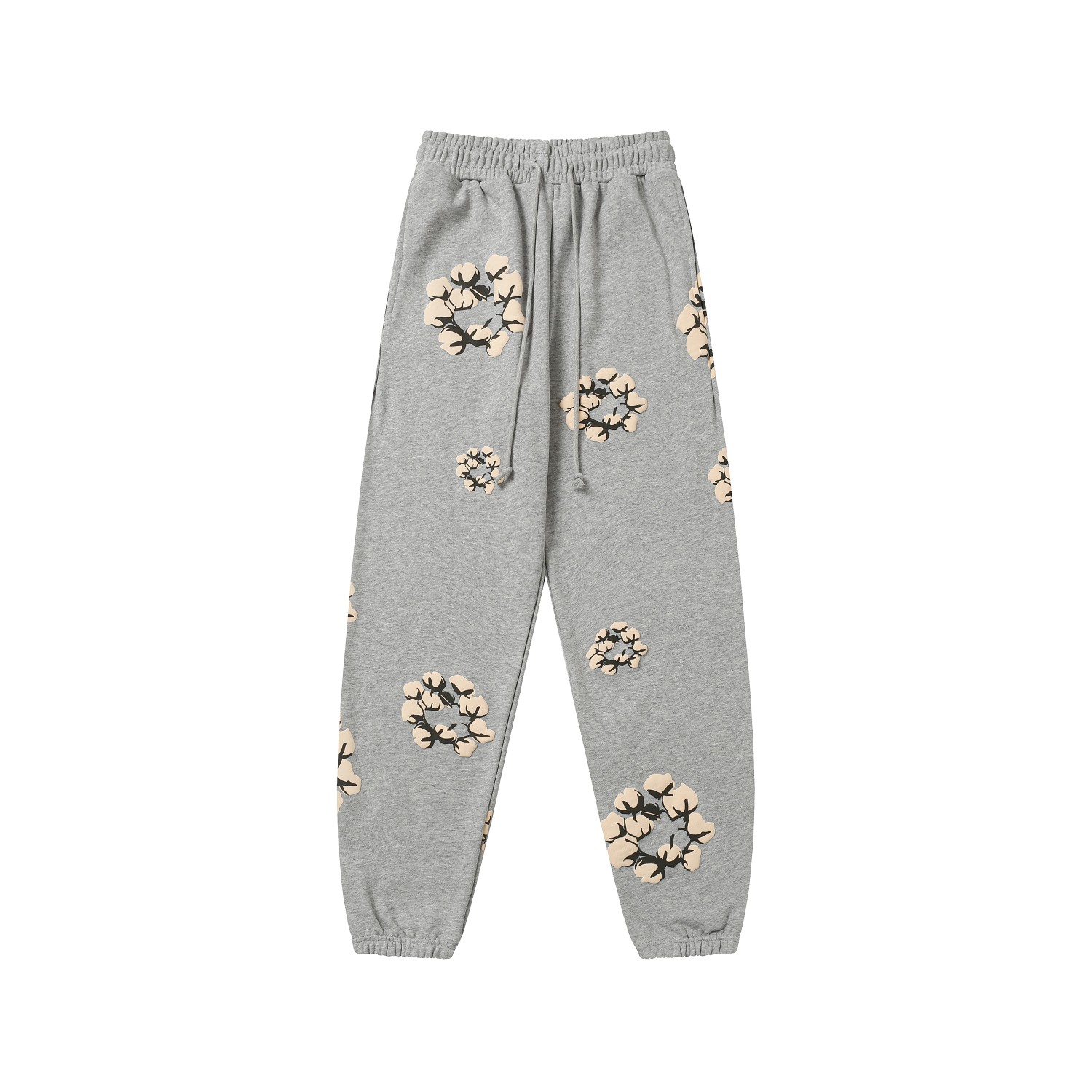 Denim Tears Cactus Tears Wreath Sweatpants Grey - DesignerGu