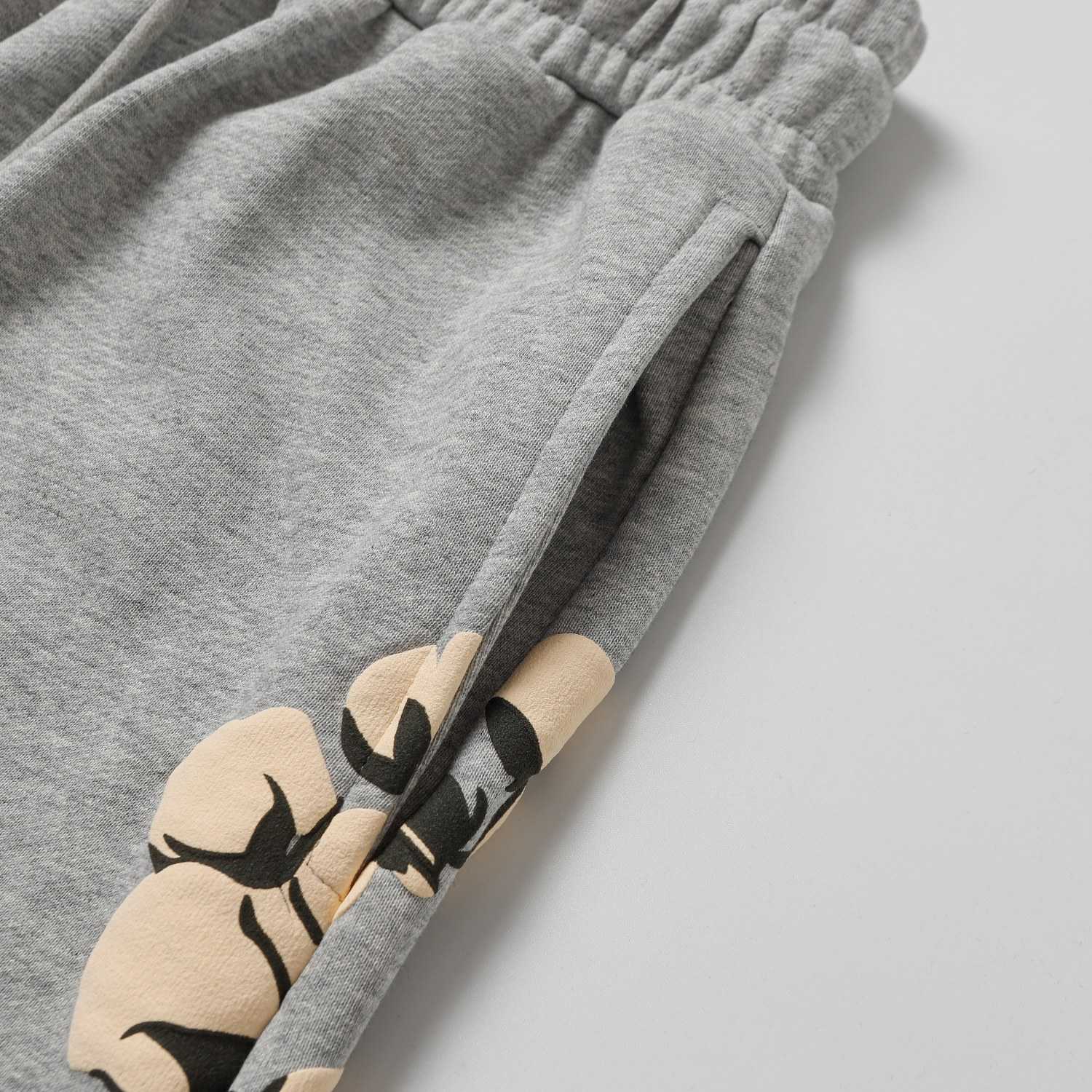 Denim Tears Cactus Tears Wreath Sweatpants Grey - DesignerGu