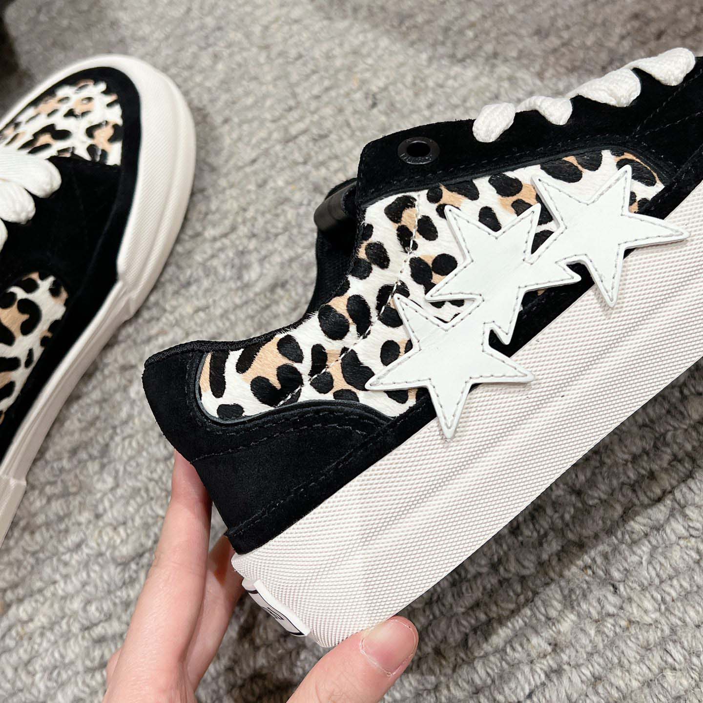 Amiri Leopard Sunset Skate Low - DesignerGu