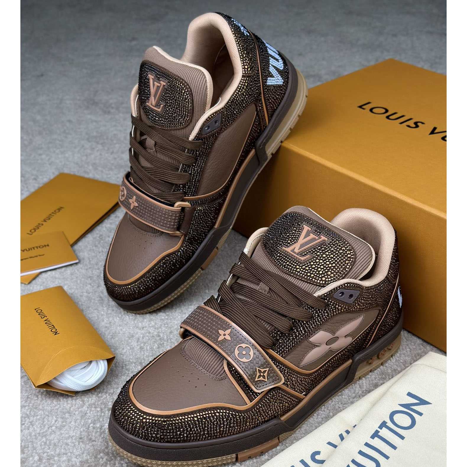 Louis Vuitton LV Trainer Sneaker   - DesignerGu