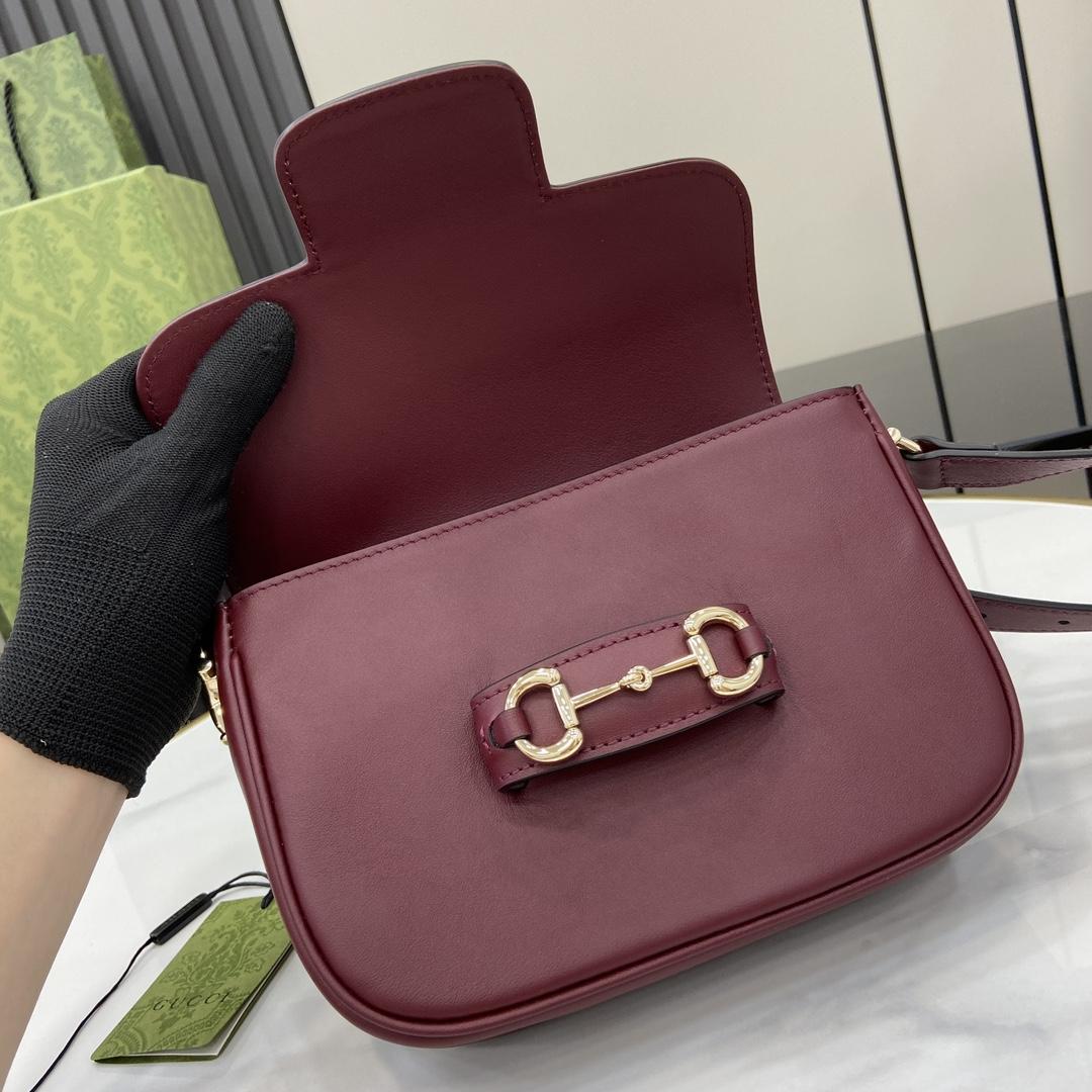 Gucci Horsebit 1955 Soft Mini Shoulder Bag - DesignerGu