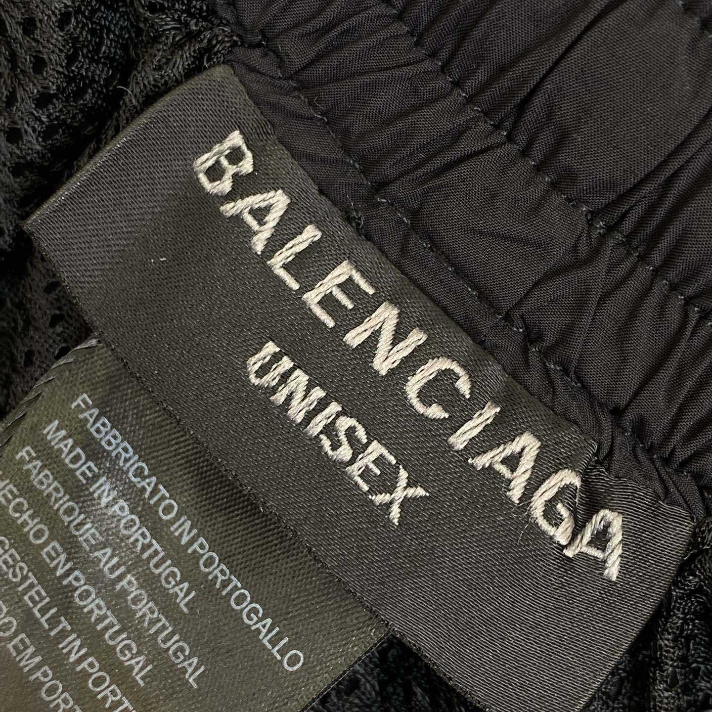 Balenciaga Basketball Series - Tracksuit Pants In Black Techno Poplin - DesignerGu