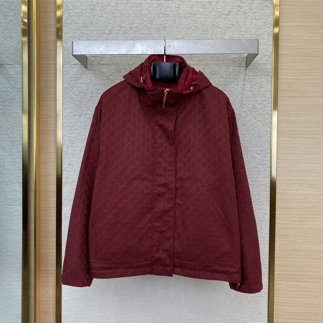 Gucci Reversible GG Canvas Jacket - DesignerGu