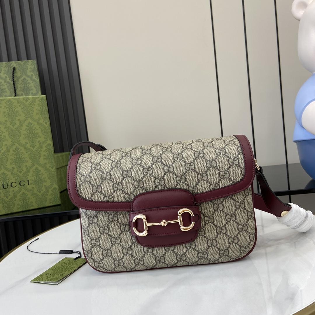 Gucci Horsebit 1955 Soft Small Shoulder Bag - DesignerGu