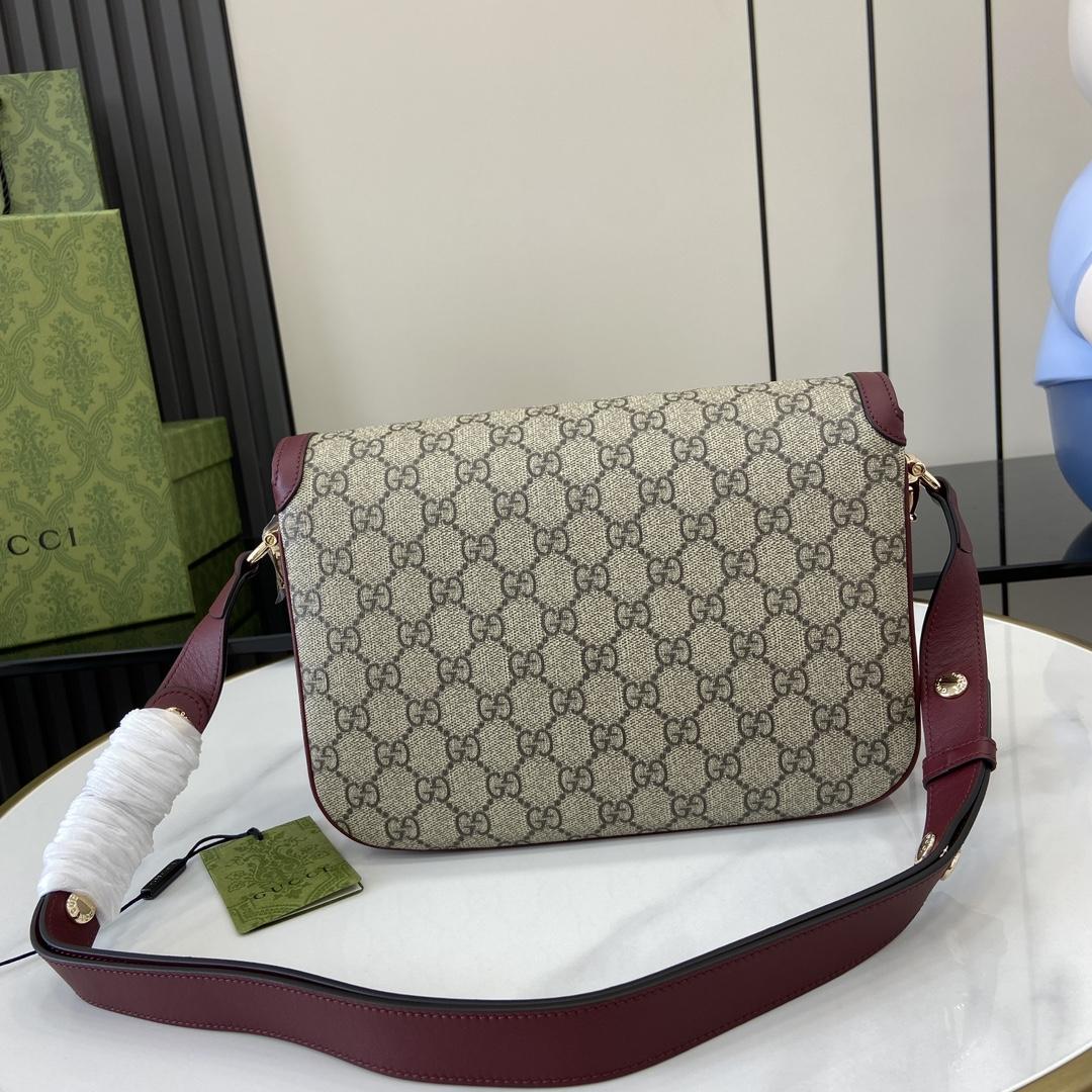 Gucci Horsebit 1955 Soft Small Shoulder Bag - DesignerGu