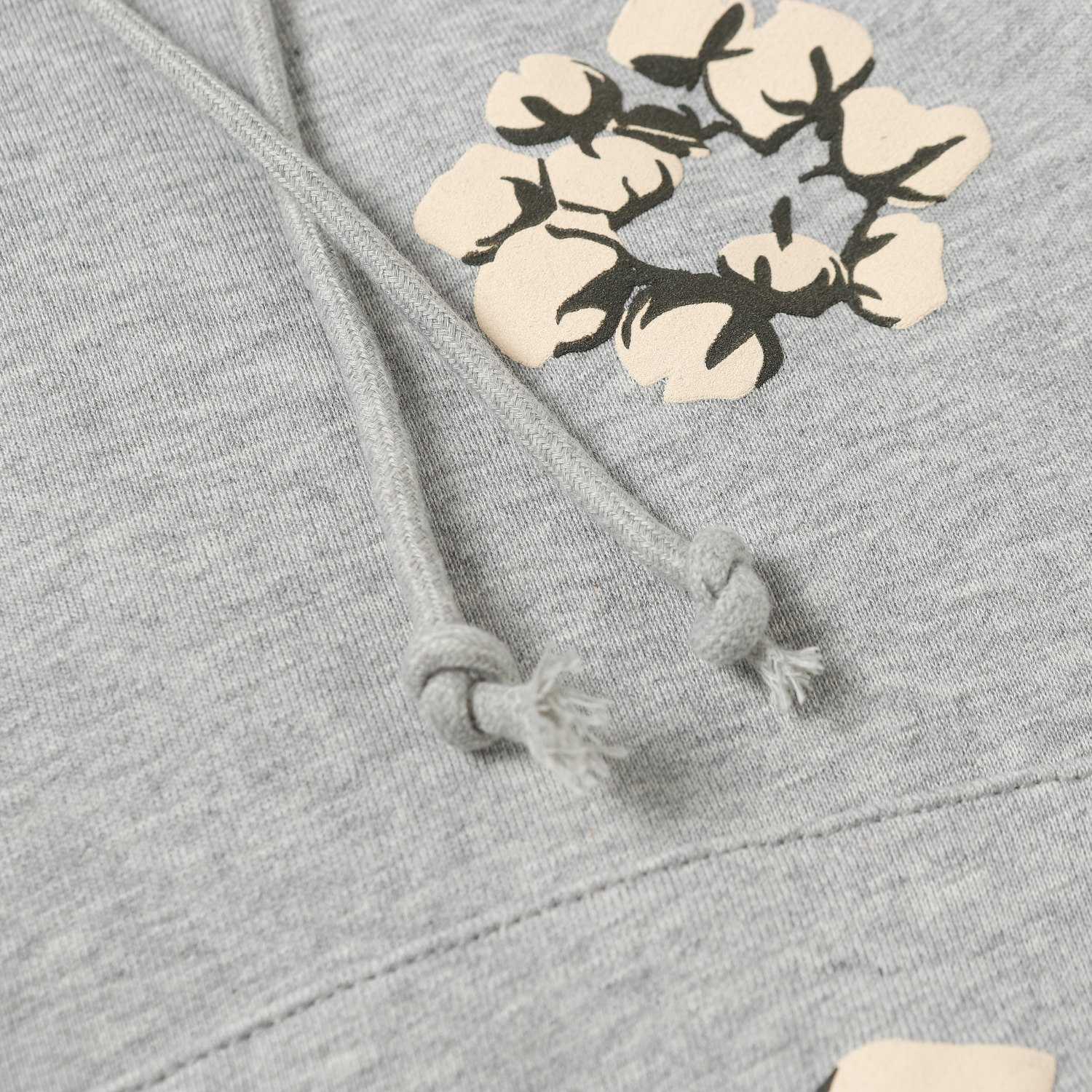 Denim Tears Cactus Tears Wreath Hoodie Grey - DesignerGu