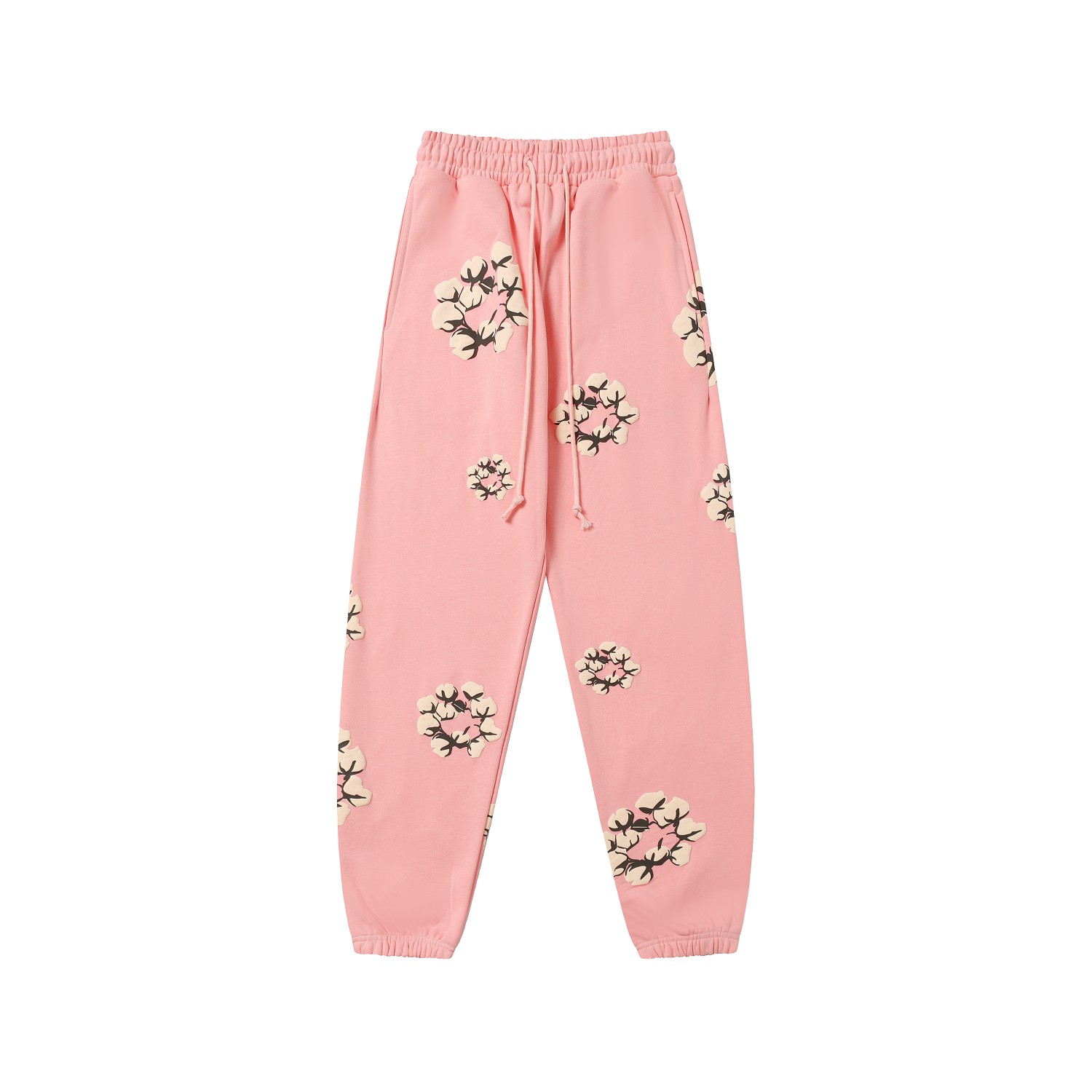 Denim Tears Cactus Tears Wreath Sweatpants Pink - DesignerGu