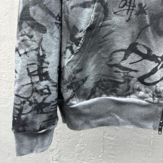 Balenciaga Graffiti THRASHED Runway Hoodie - DesignerGu