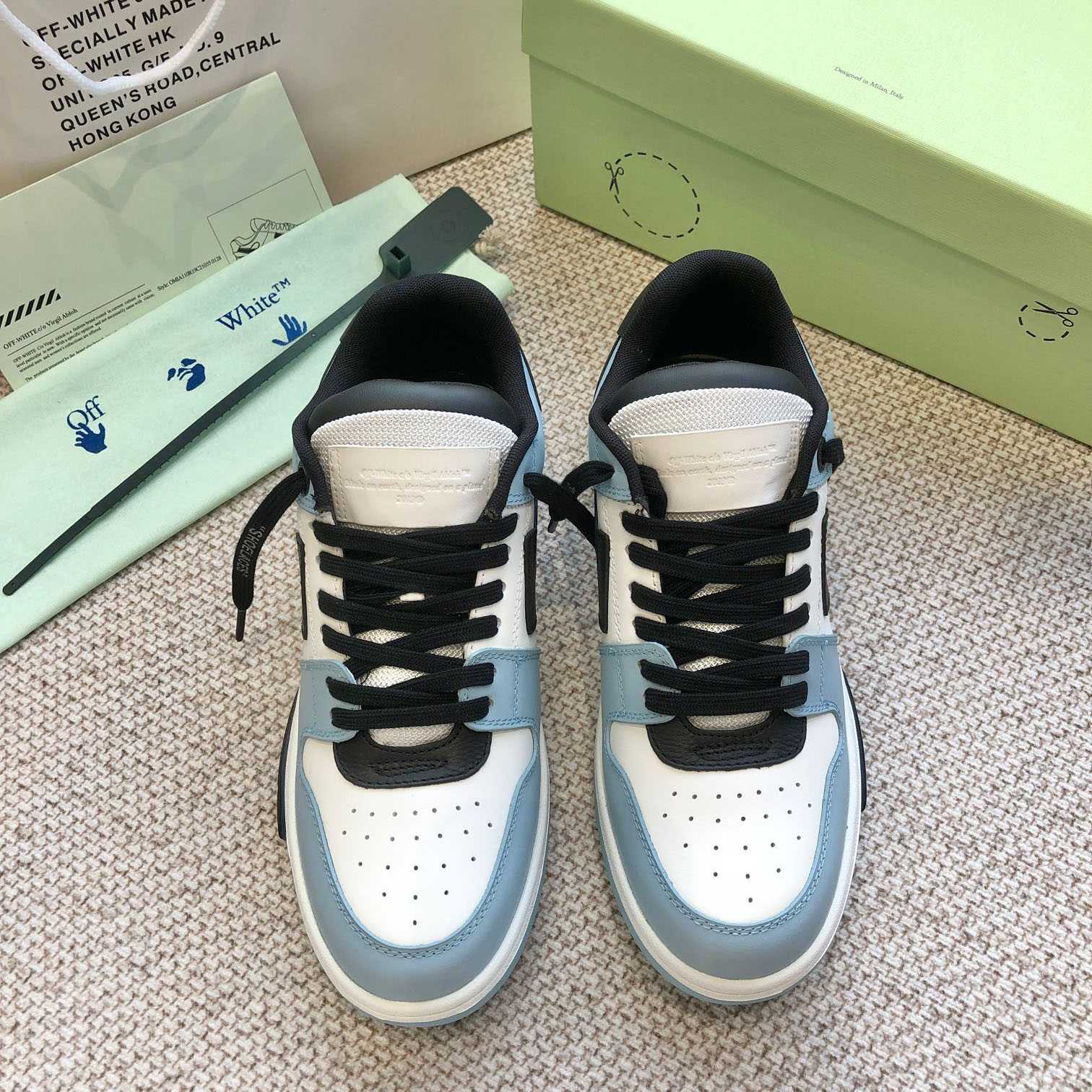 Off White Out Of Office Sneakers  - DesignerGu